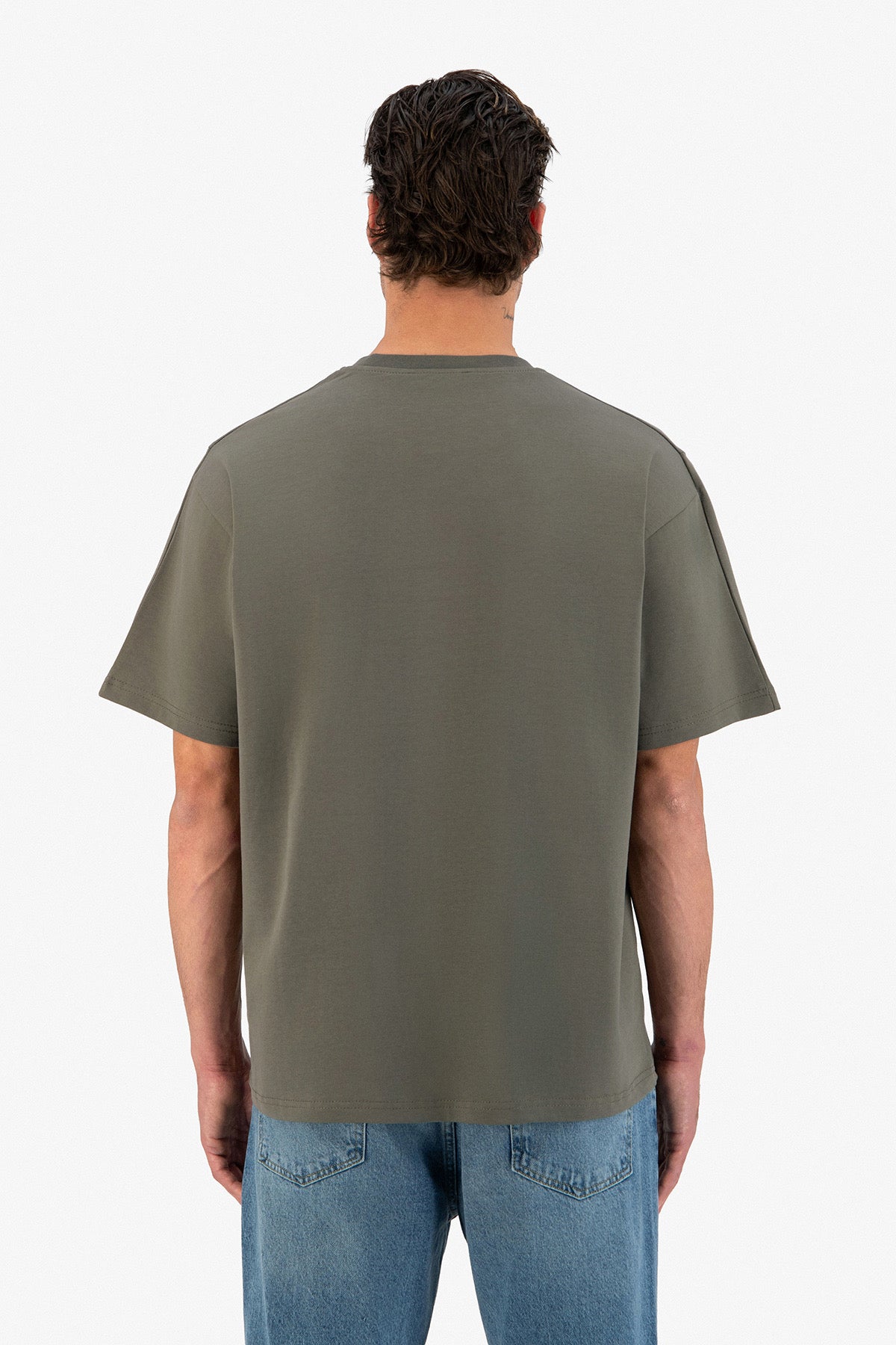 T-shirt kaki petit cœur