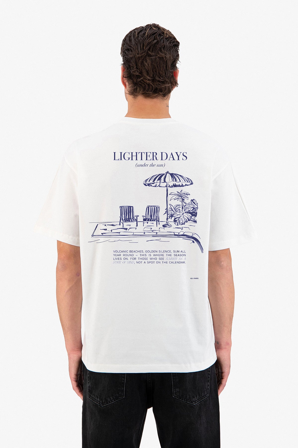 T-Shirt Lighter Days blanc