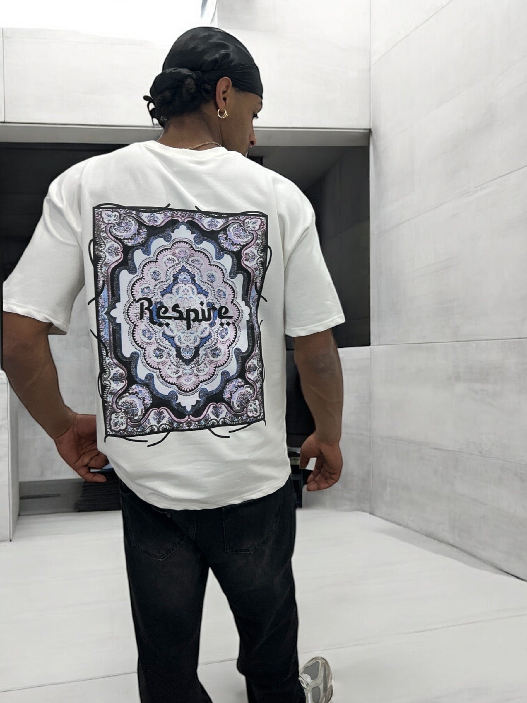 T-shirt Oversize RESPIRE blanc