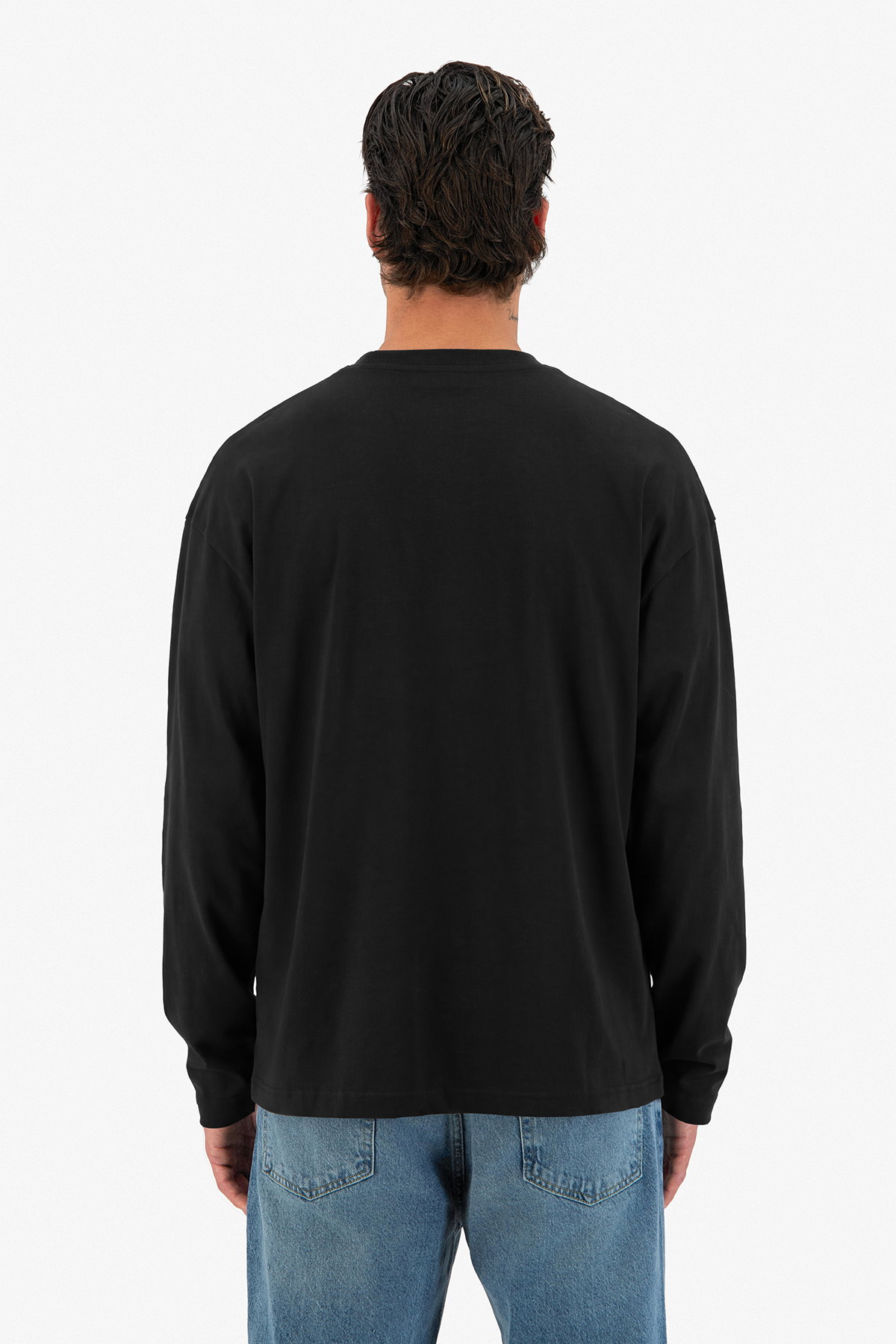 T-Shirt manche longue Cheri noir