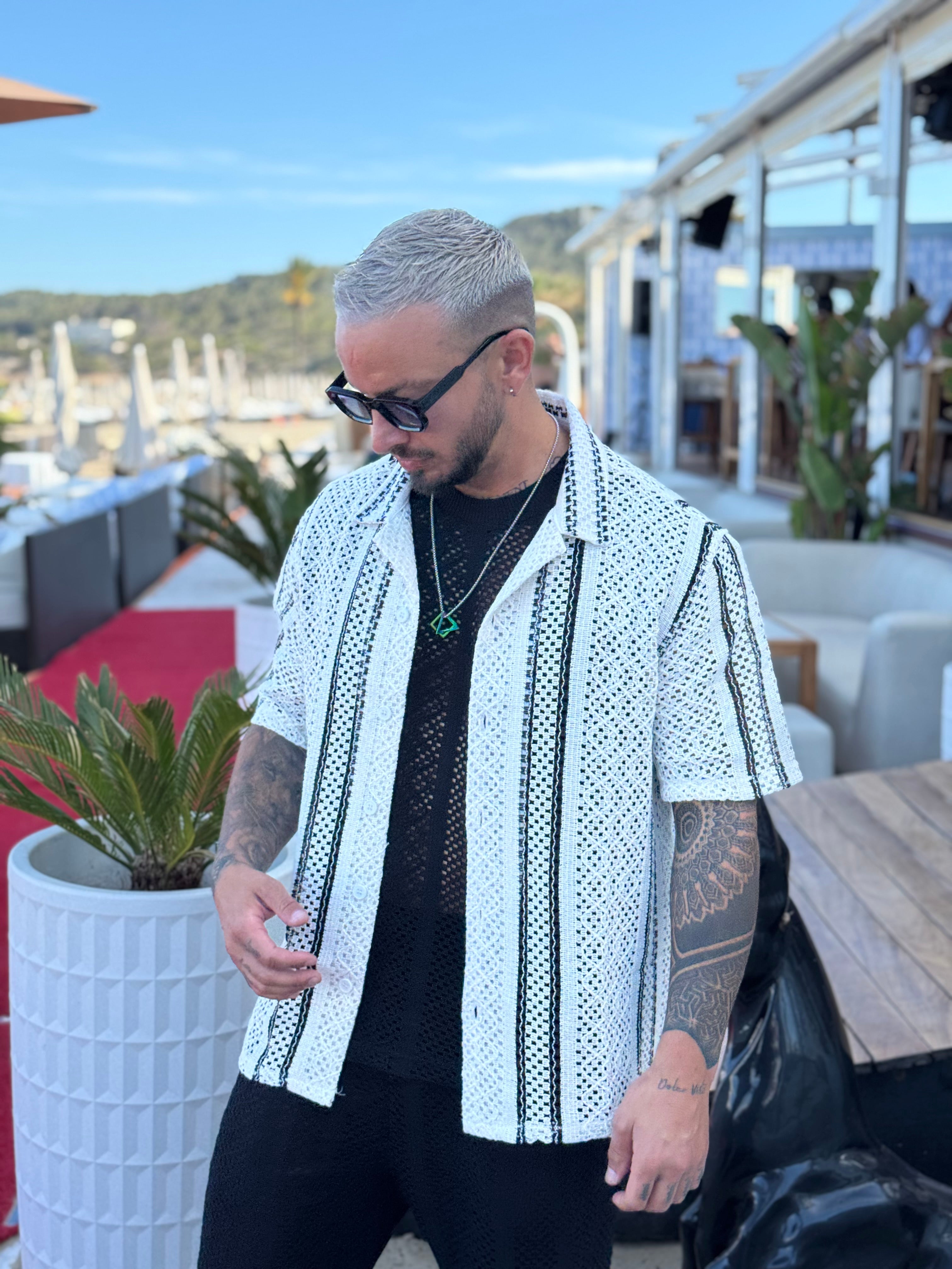Chemise maille Ibiza
