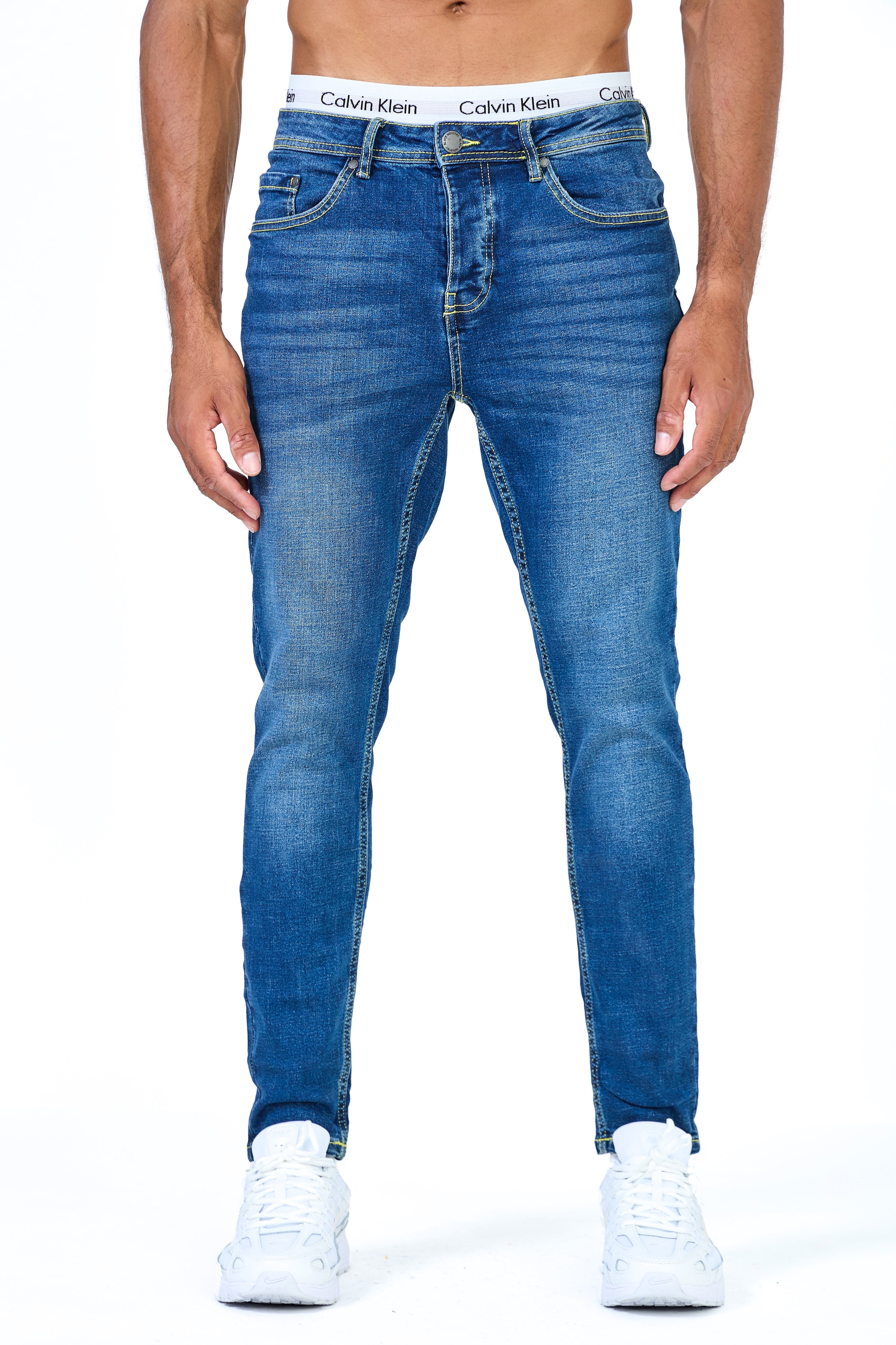 Jean Slim bleu