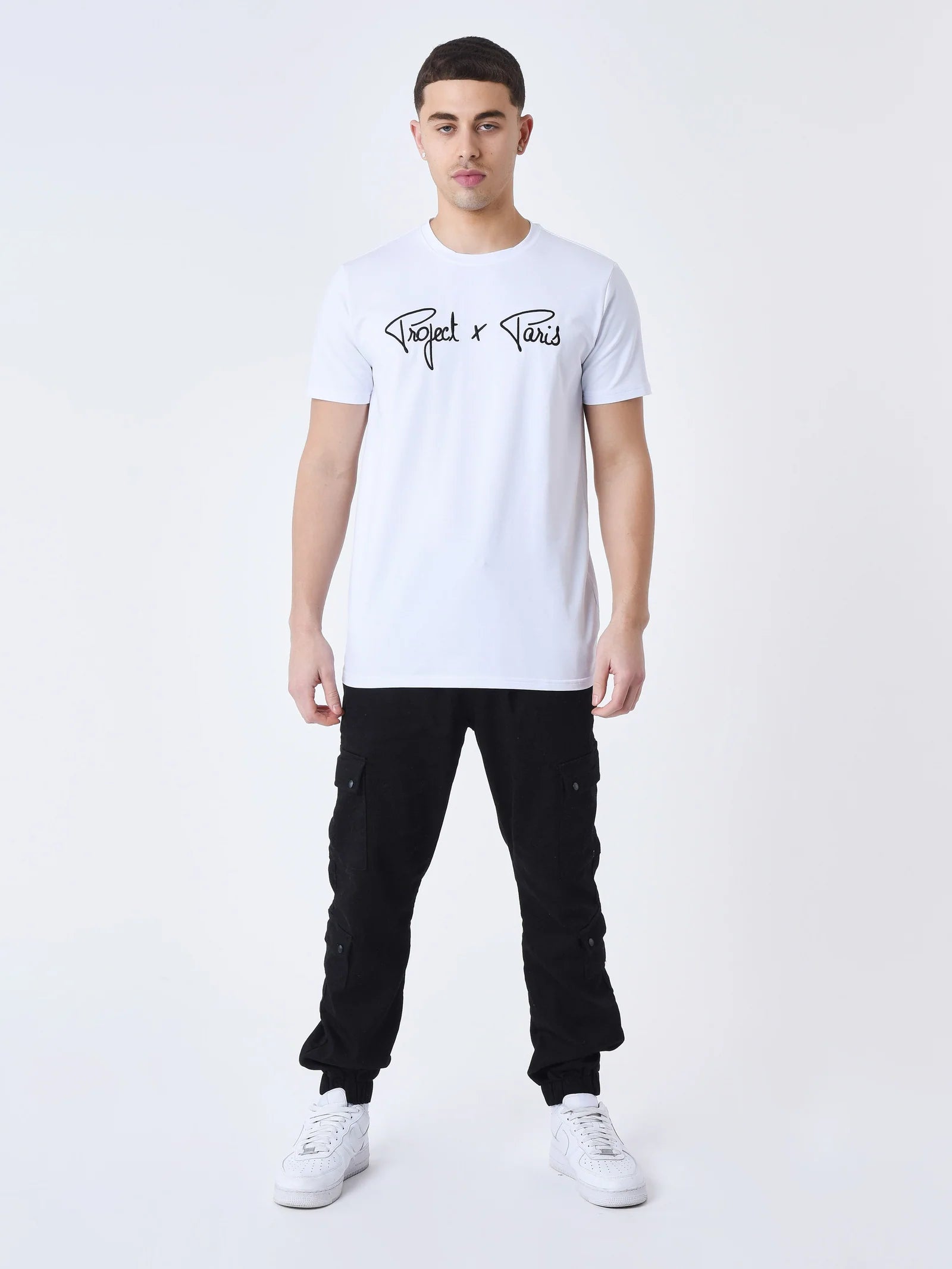 PXP - Pantalon cargo multipoches noir