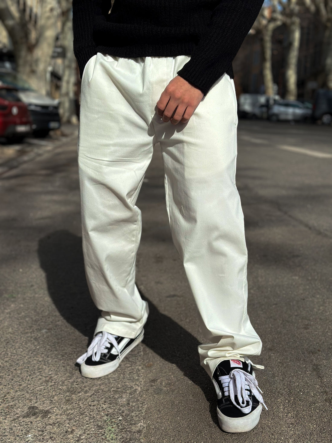 Pantalon CHESTER blanc