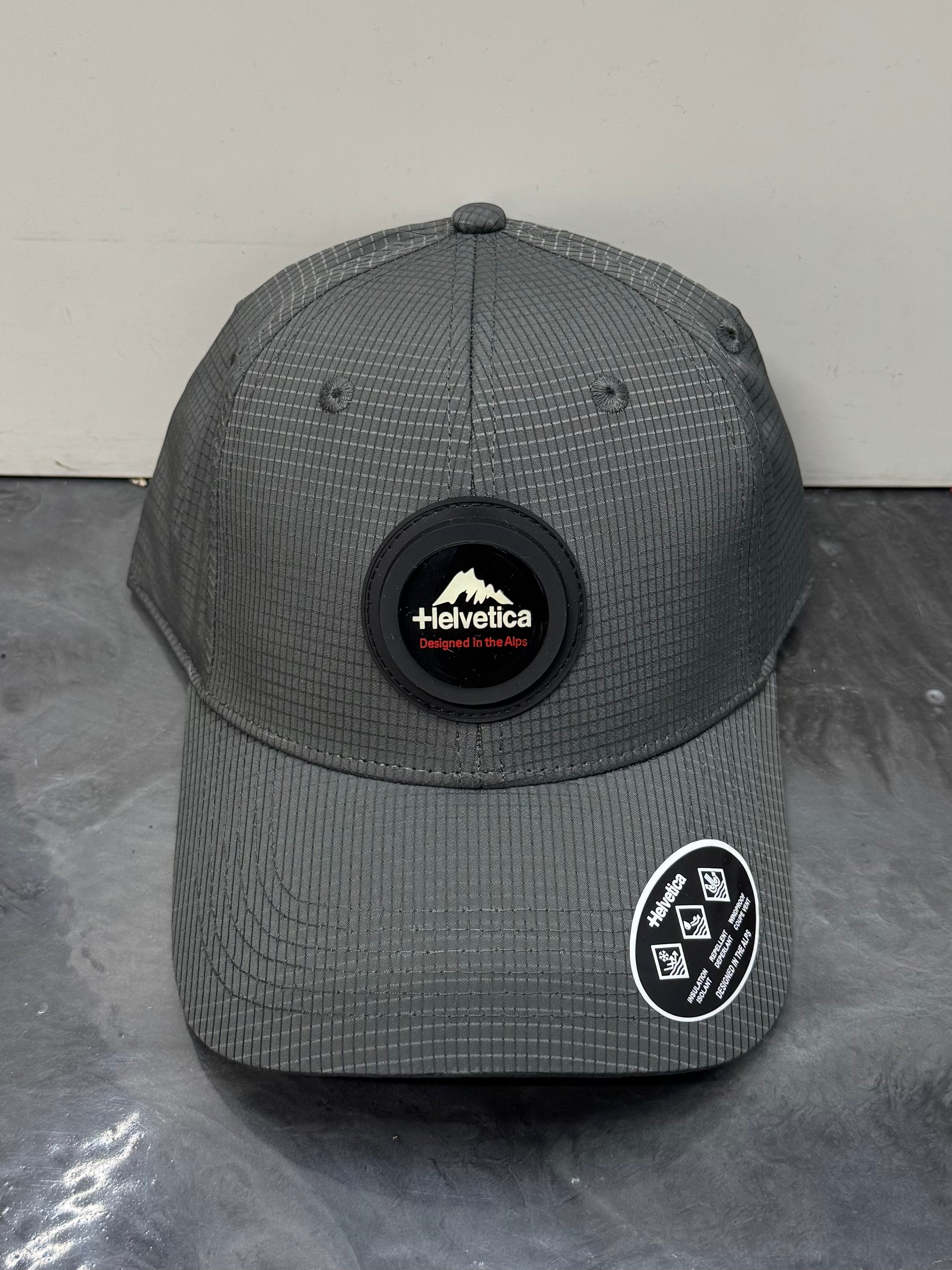 Helvetica - Casquette Frotz dark grey