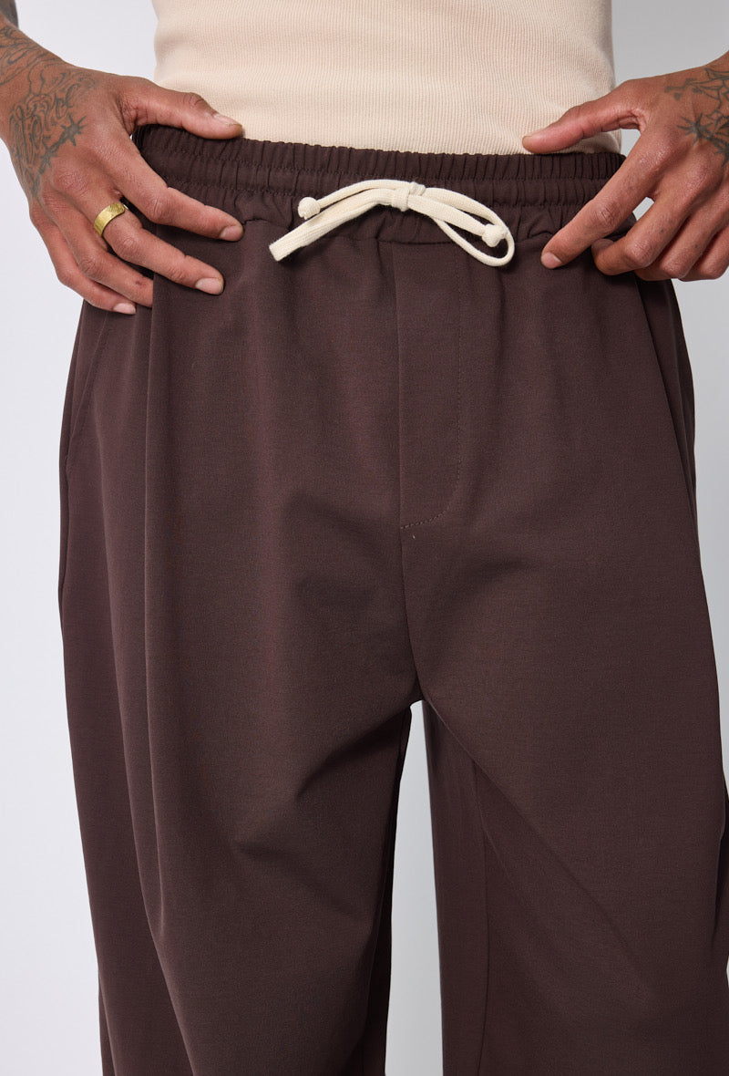 Pantalon ballon marron