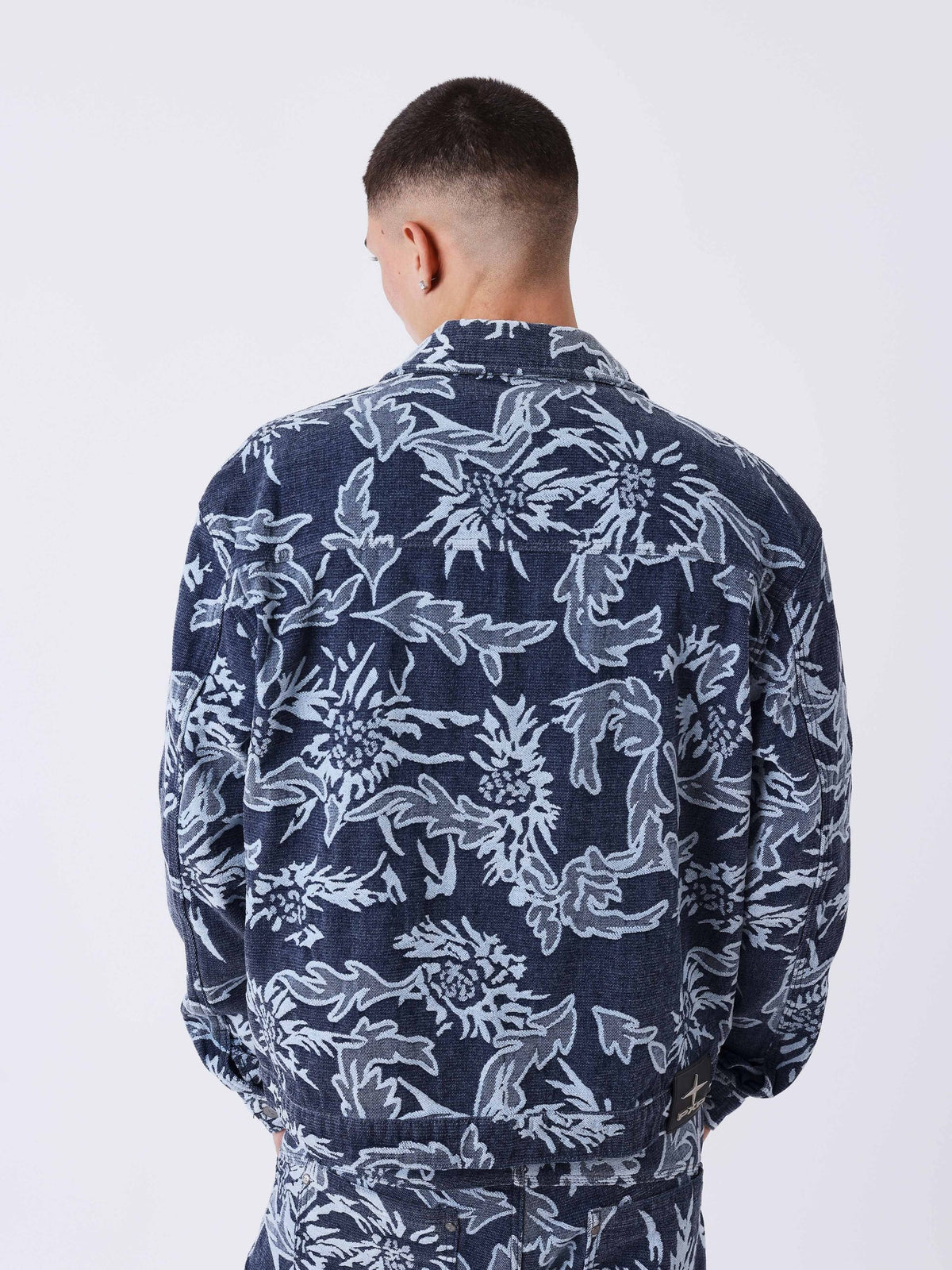 PXP - VESTE EN DENIM FLORAL