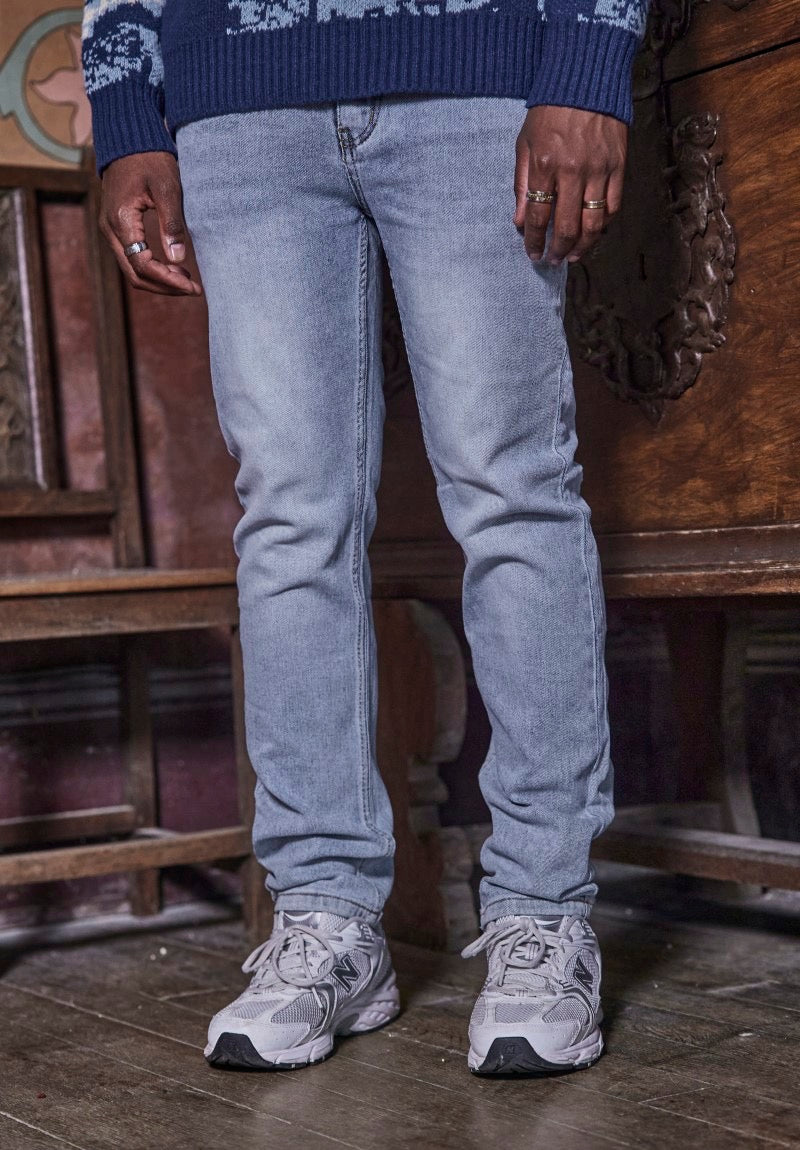 Jean regular bleu clair