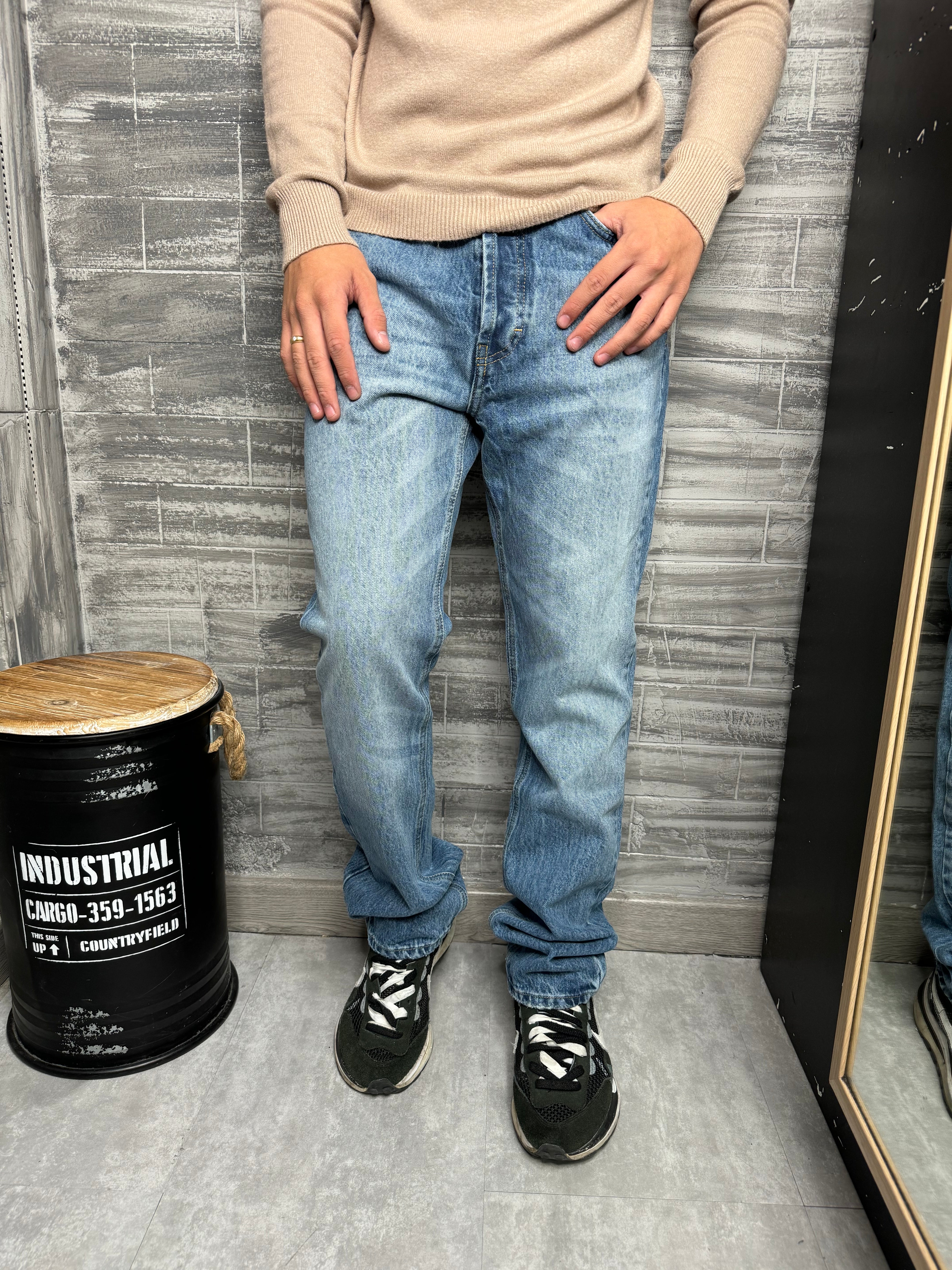 Jean Large bleu