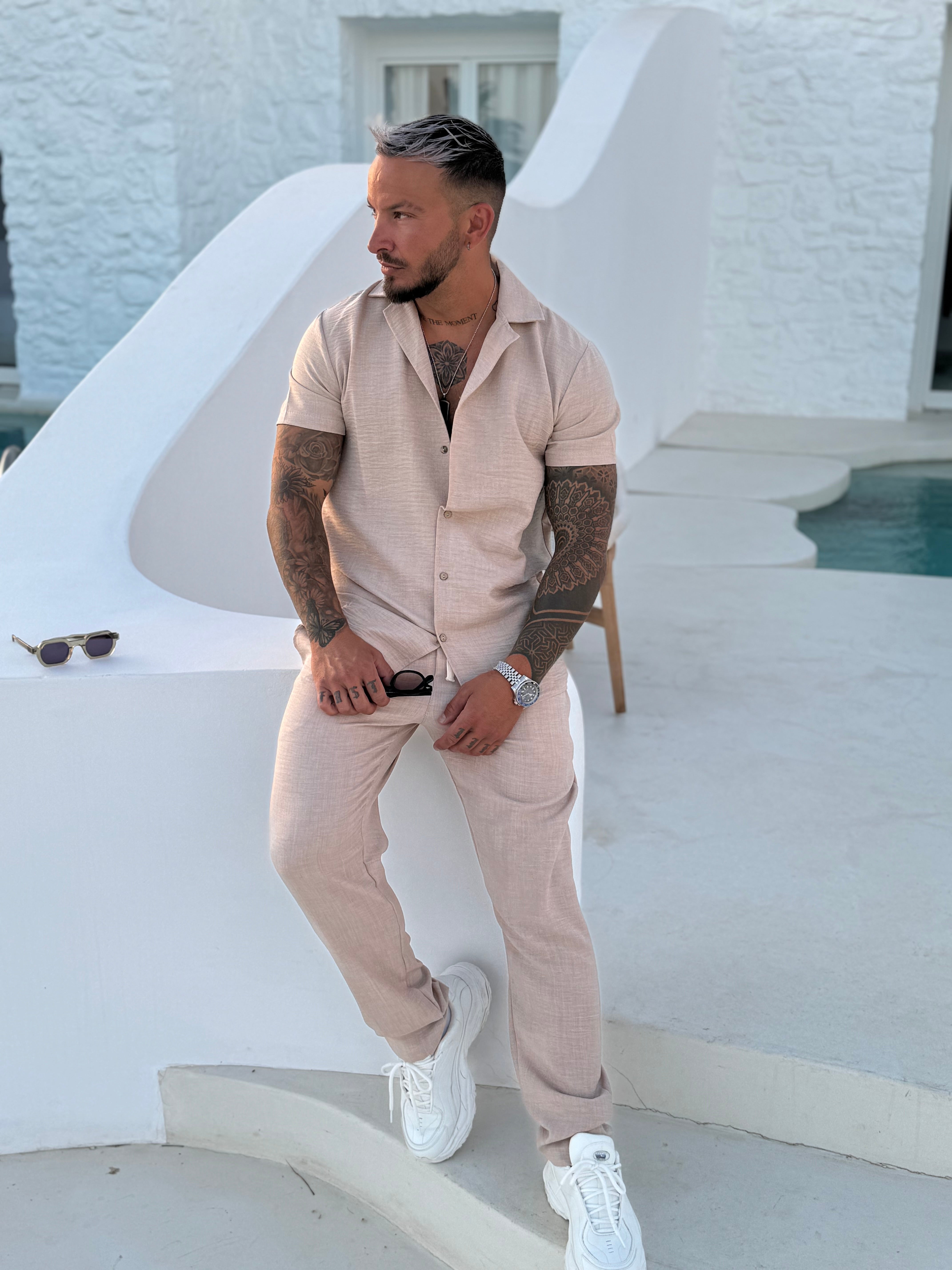 Ensemble Ibiza Lin beige