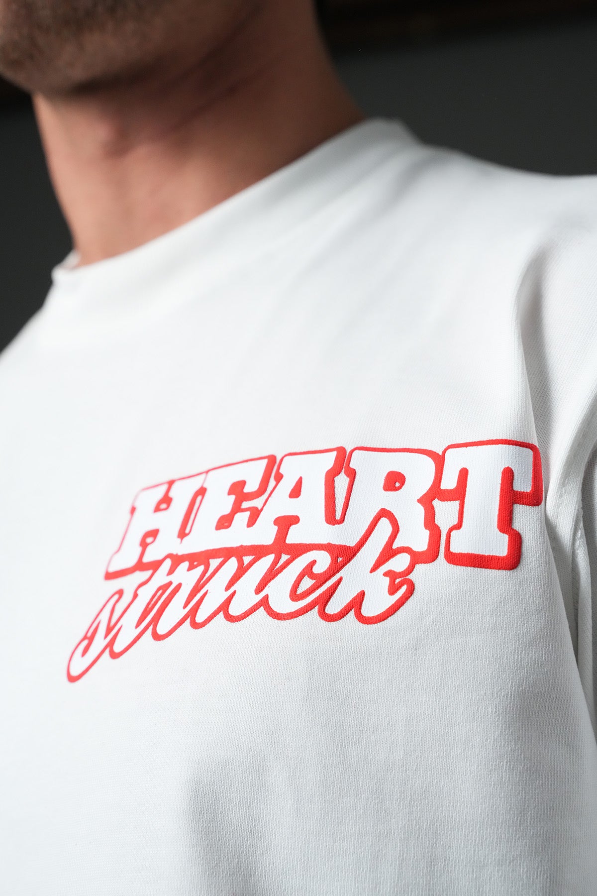 T-Shirt Get Heart blanc