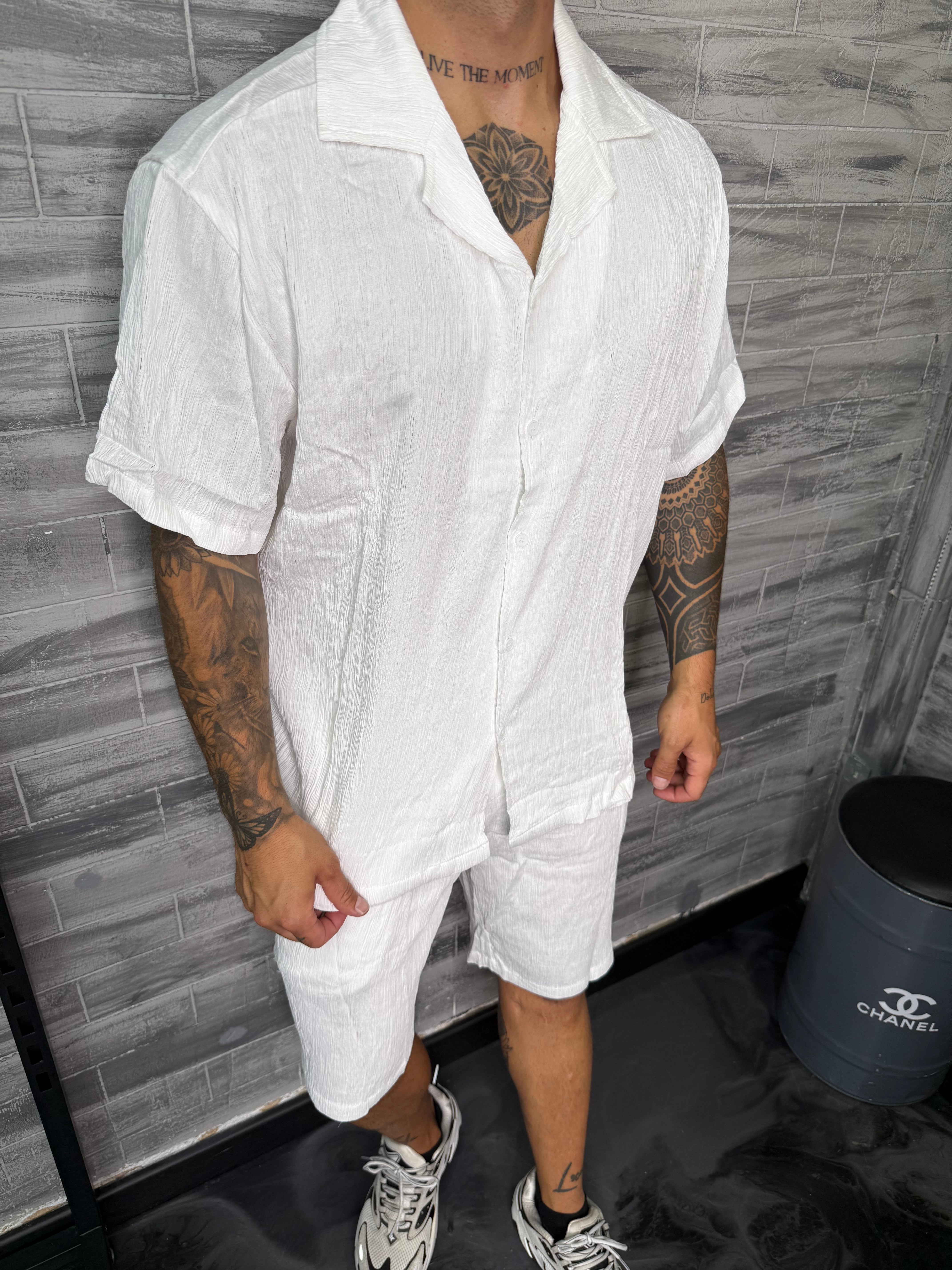 Ensemble Berlin short + chemise blanc