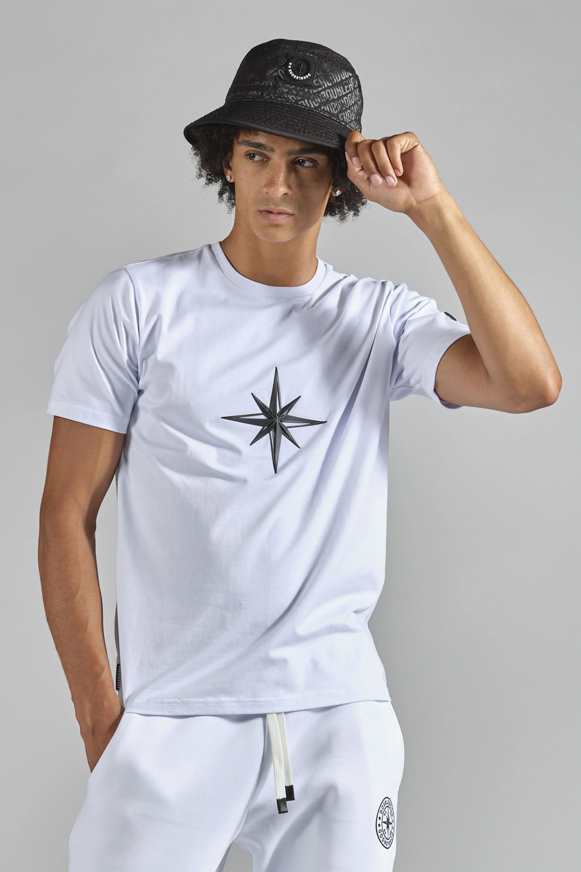 Doublehood - T-shirt Saga blanc