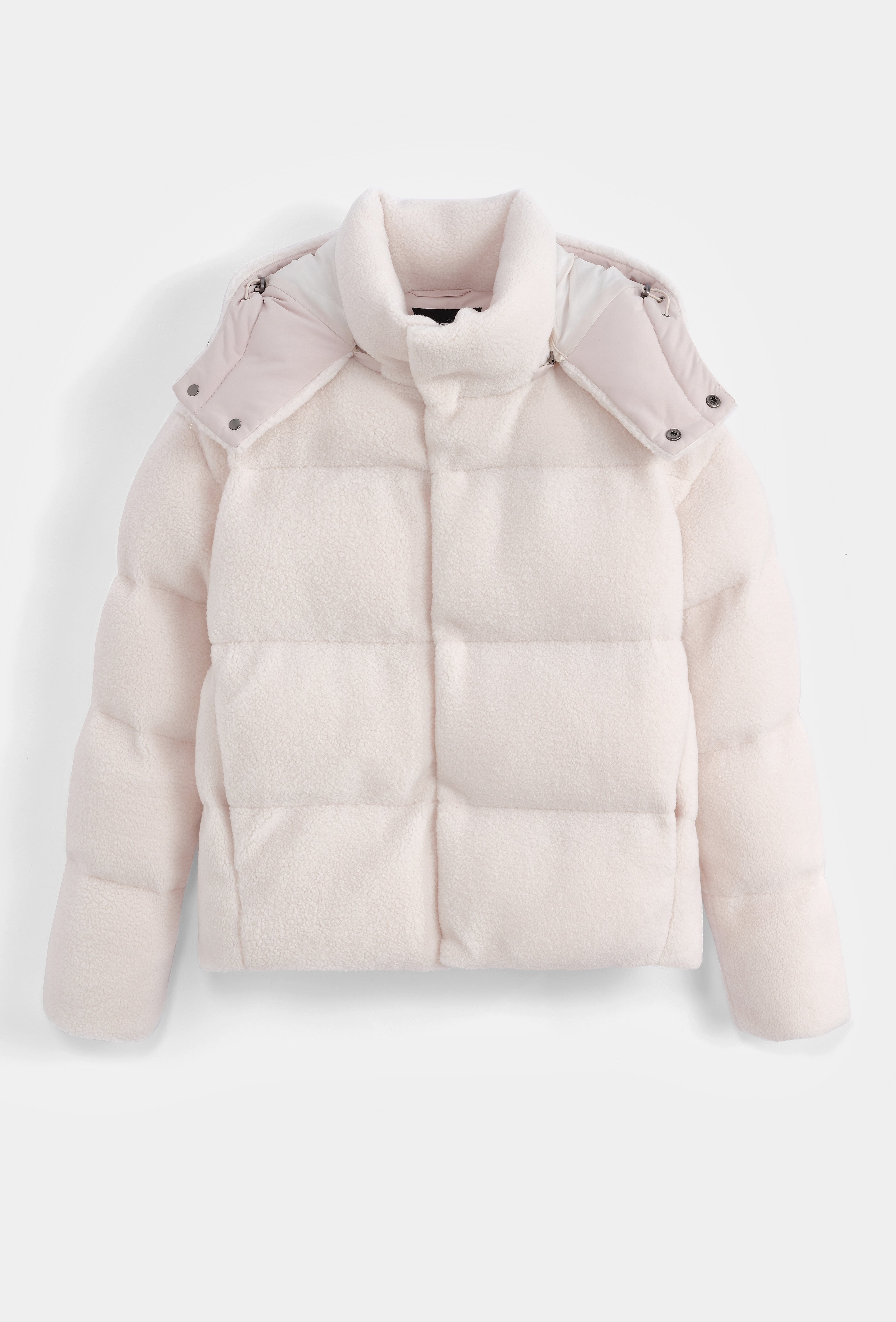 Veste laine beige