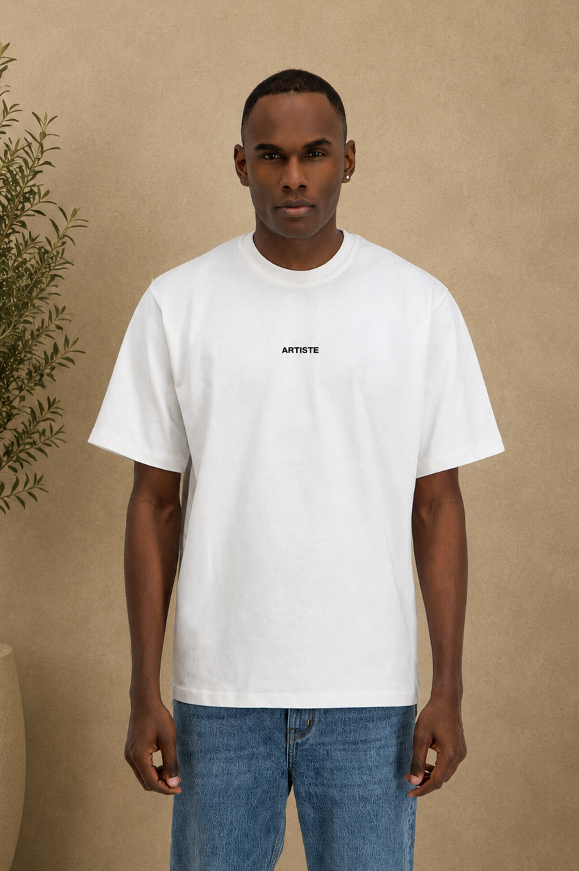 T-shirt ART blanc