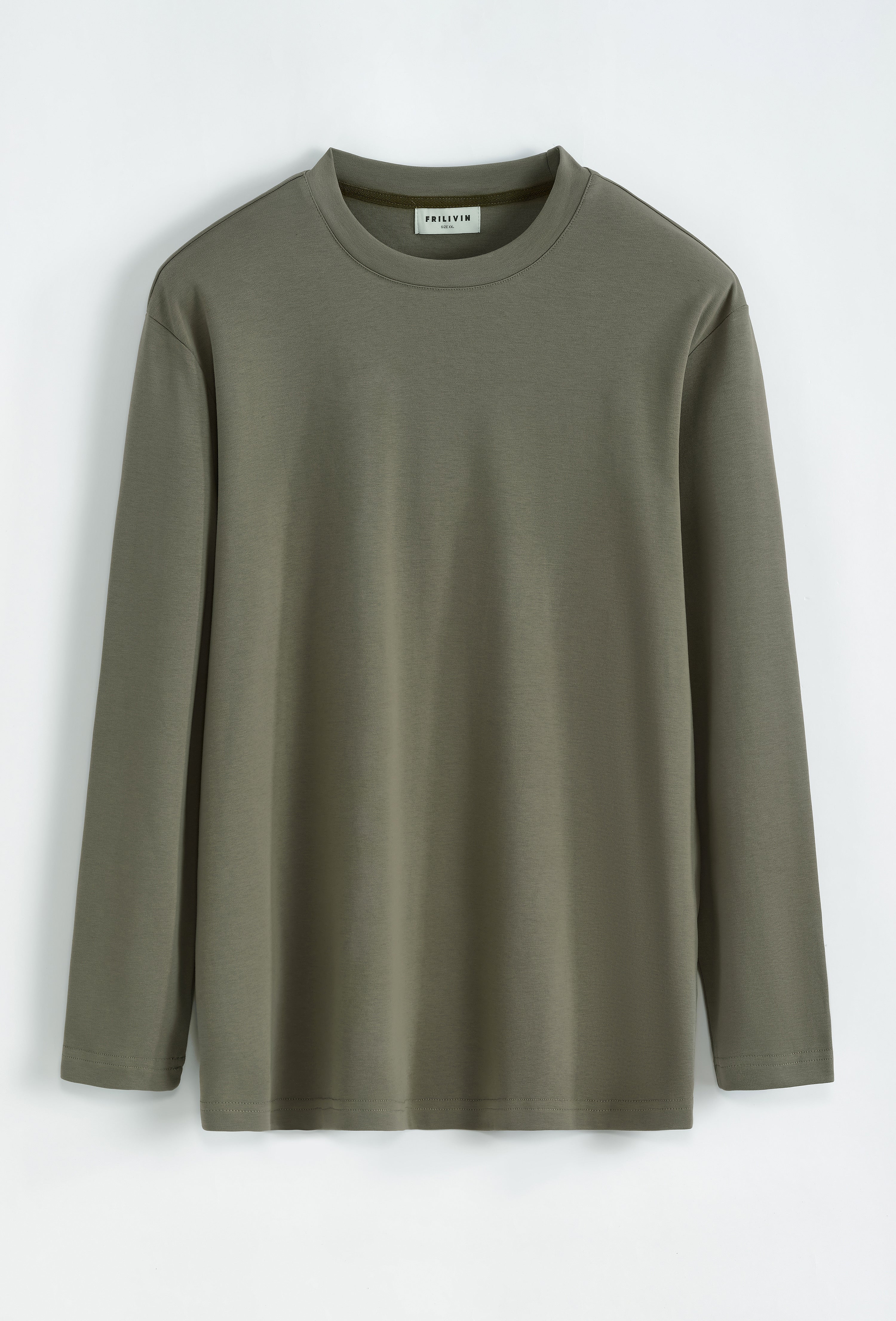 T-shirt manche longue kaki