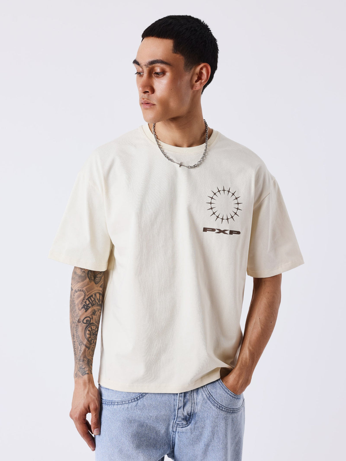 PXP - T-SHIRT DOWNTOWN BEIGE