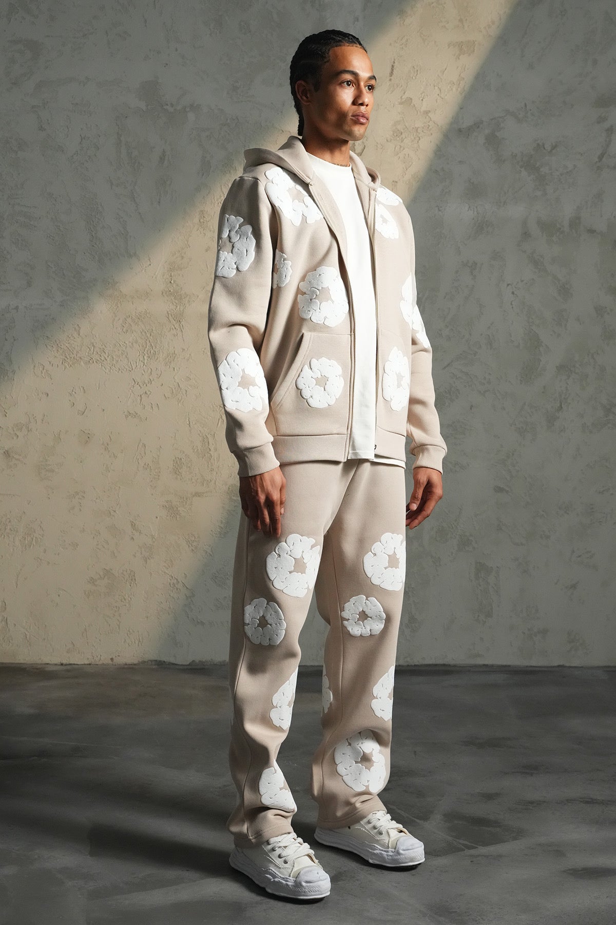 Ensemble veste Tears beige