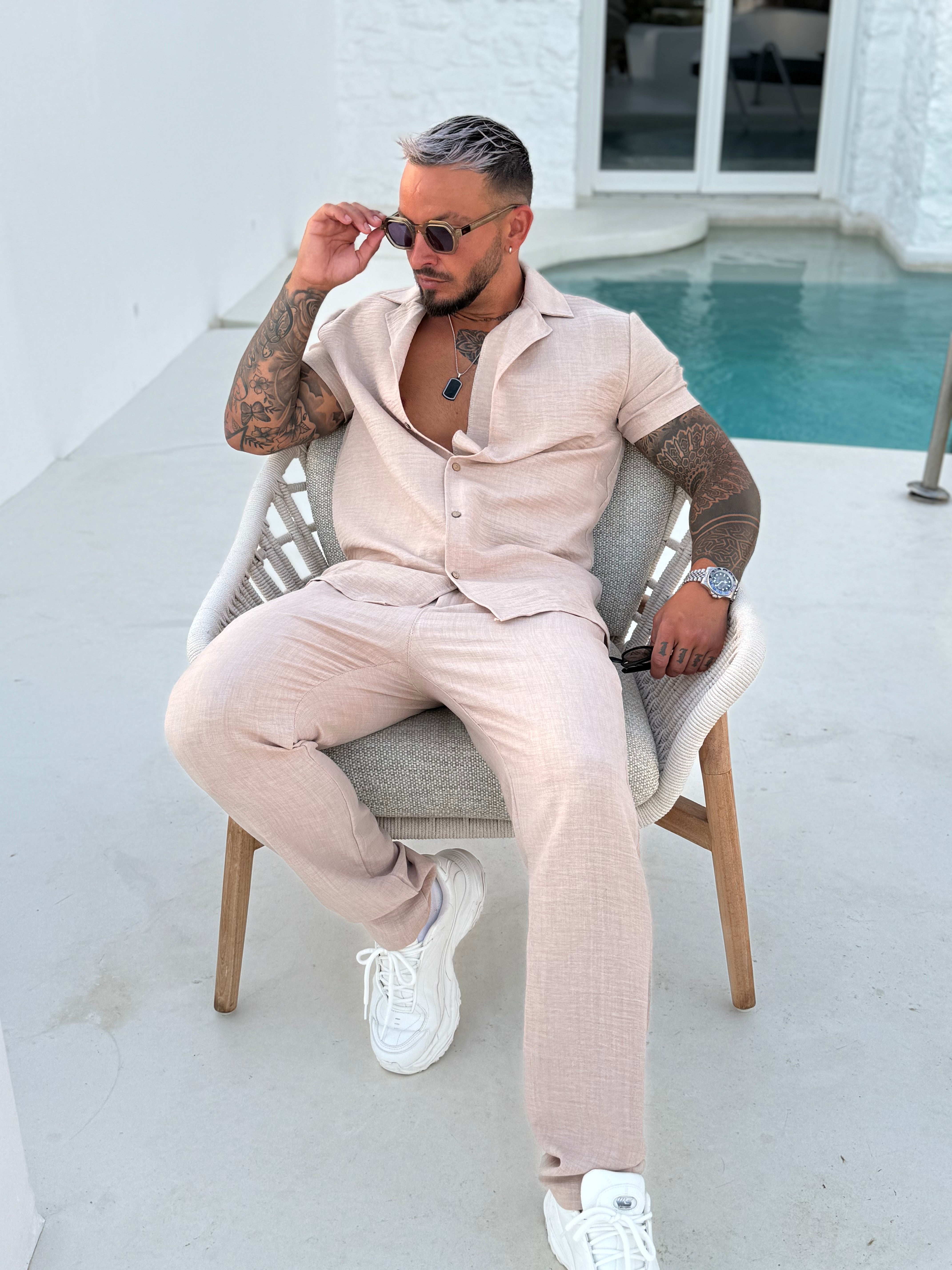 Ensemble Ibiza Lin beige