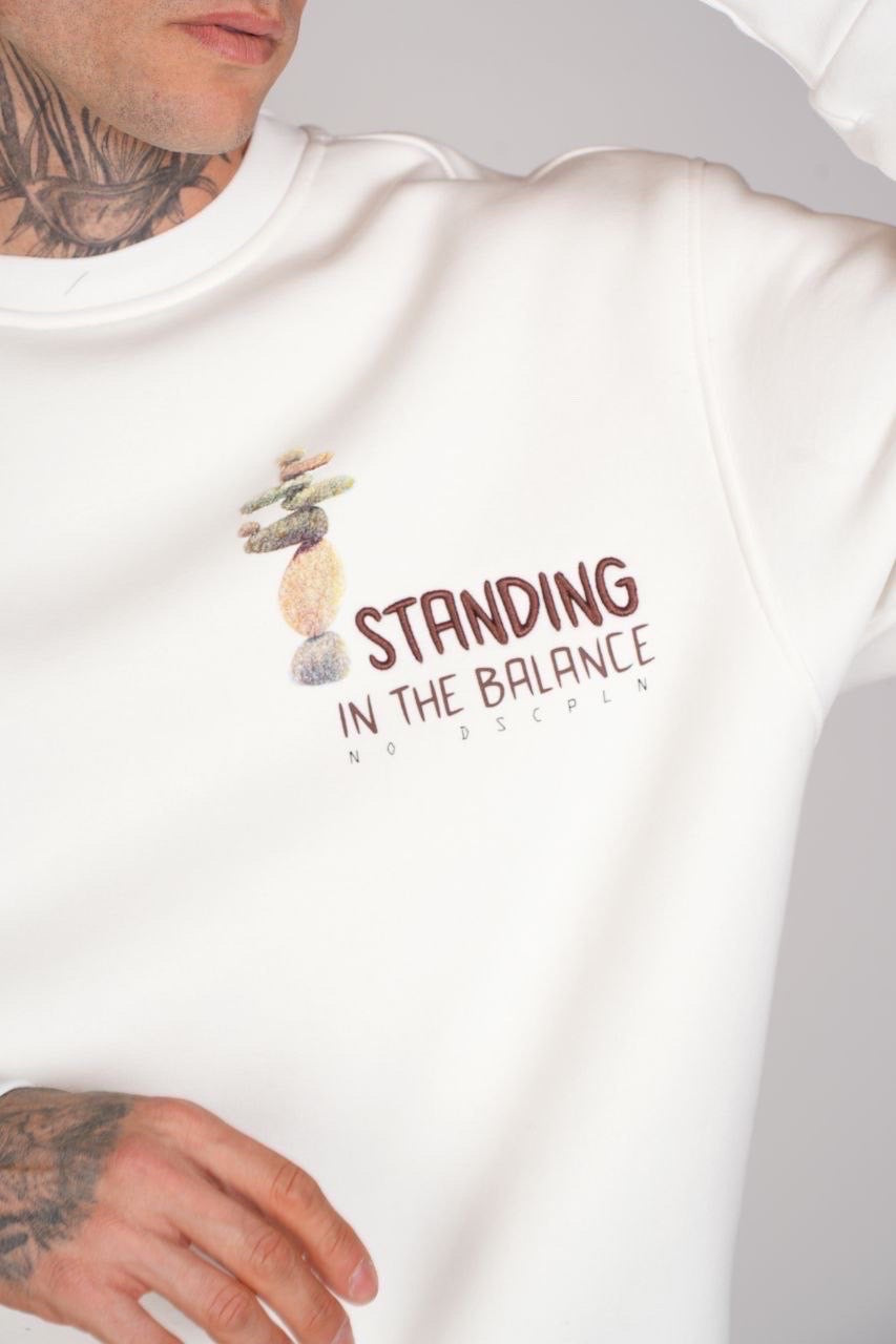 Sweat Standing blanc