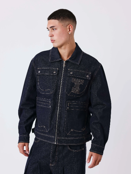 PXP - VESTE DENIM CLASSY BRUT CHANGE THE GAME