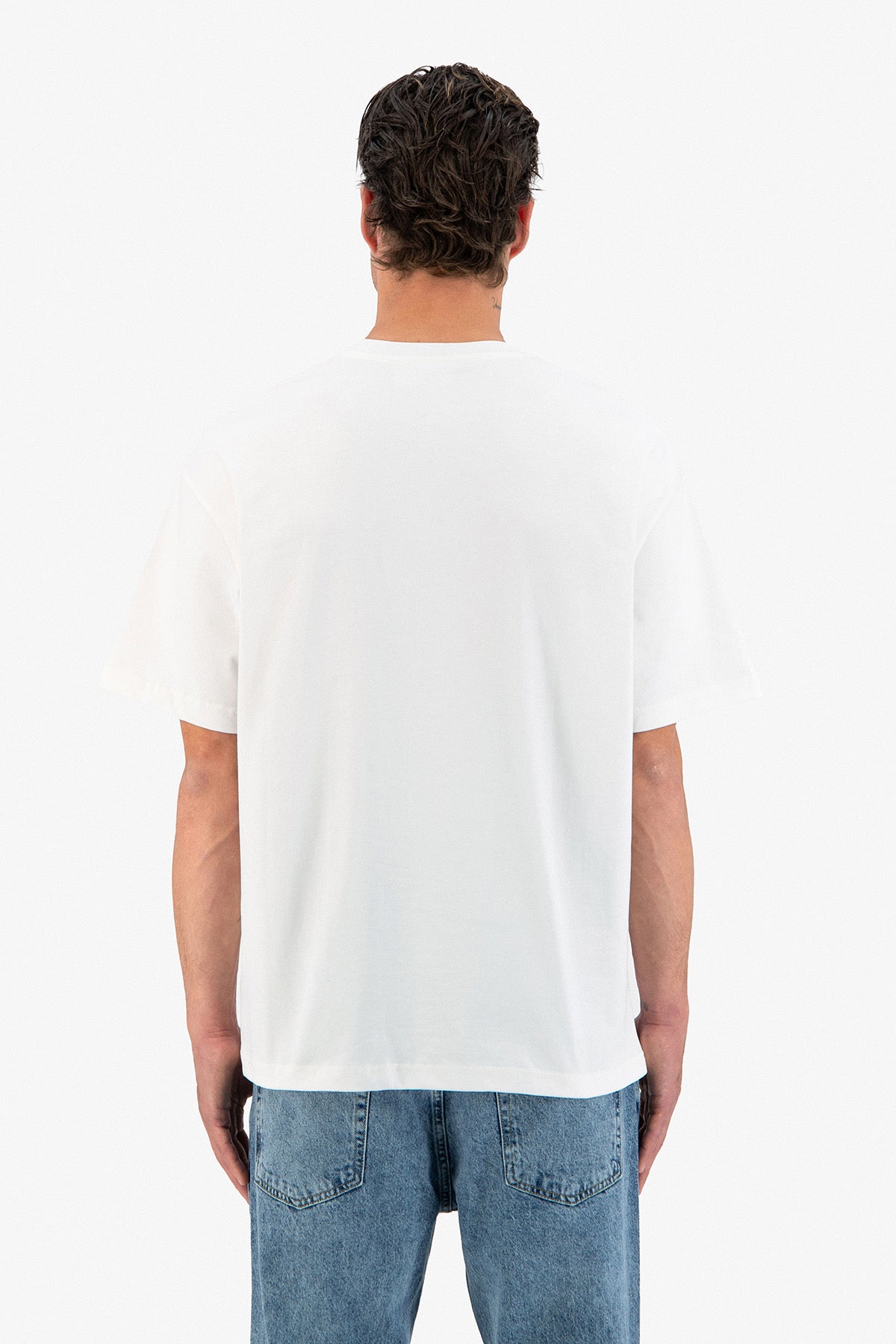 T-shirt blanc petit cœur