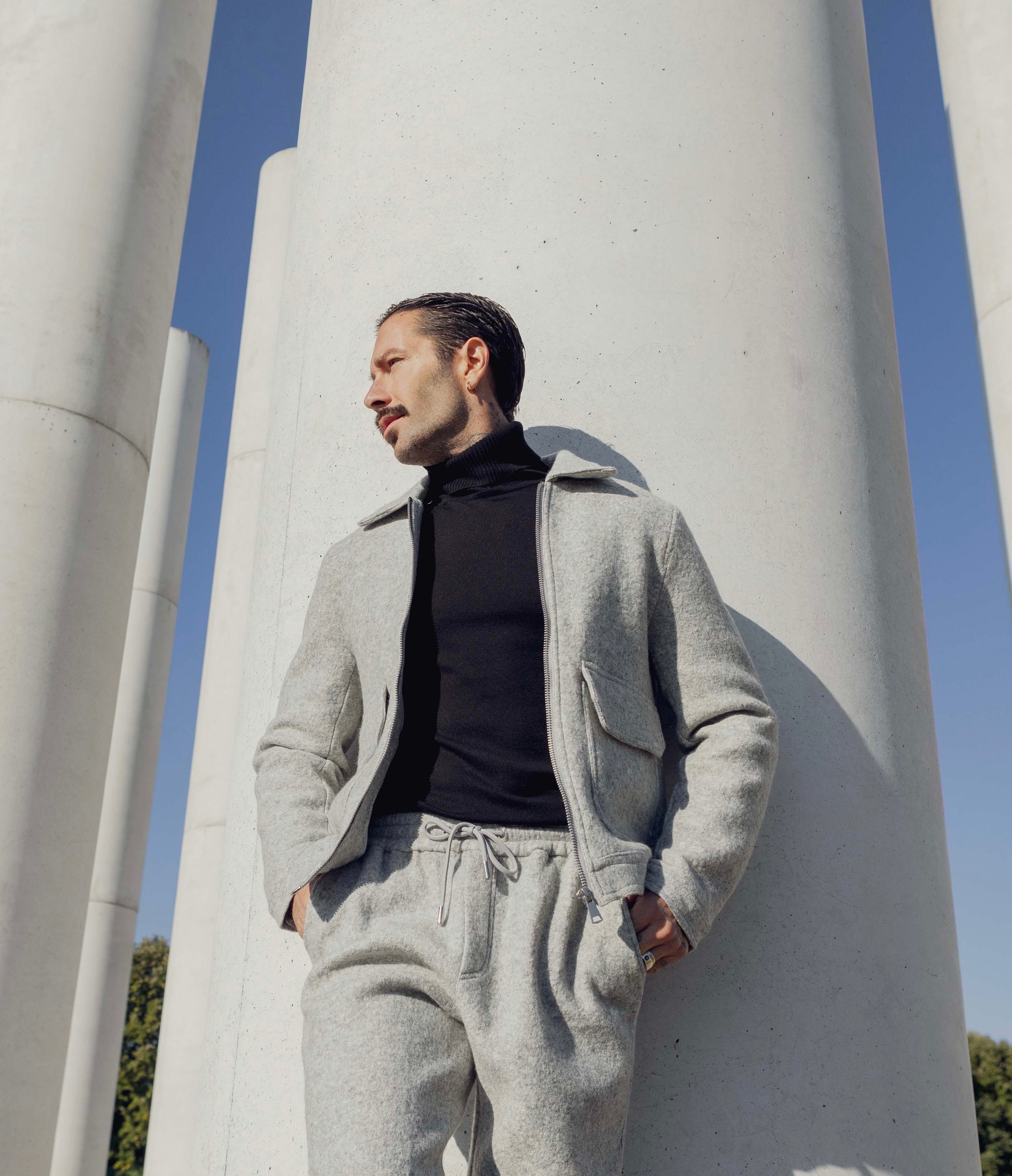 Ensemble London gris