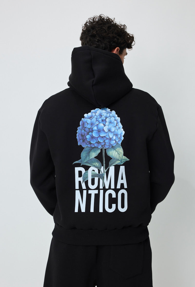 Sweat capuche Romantico noir