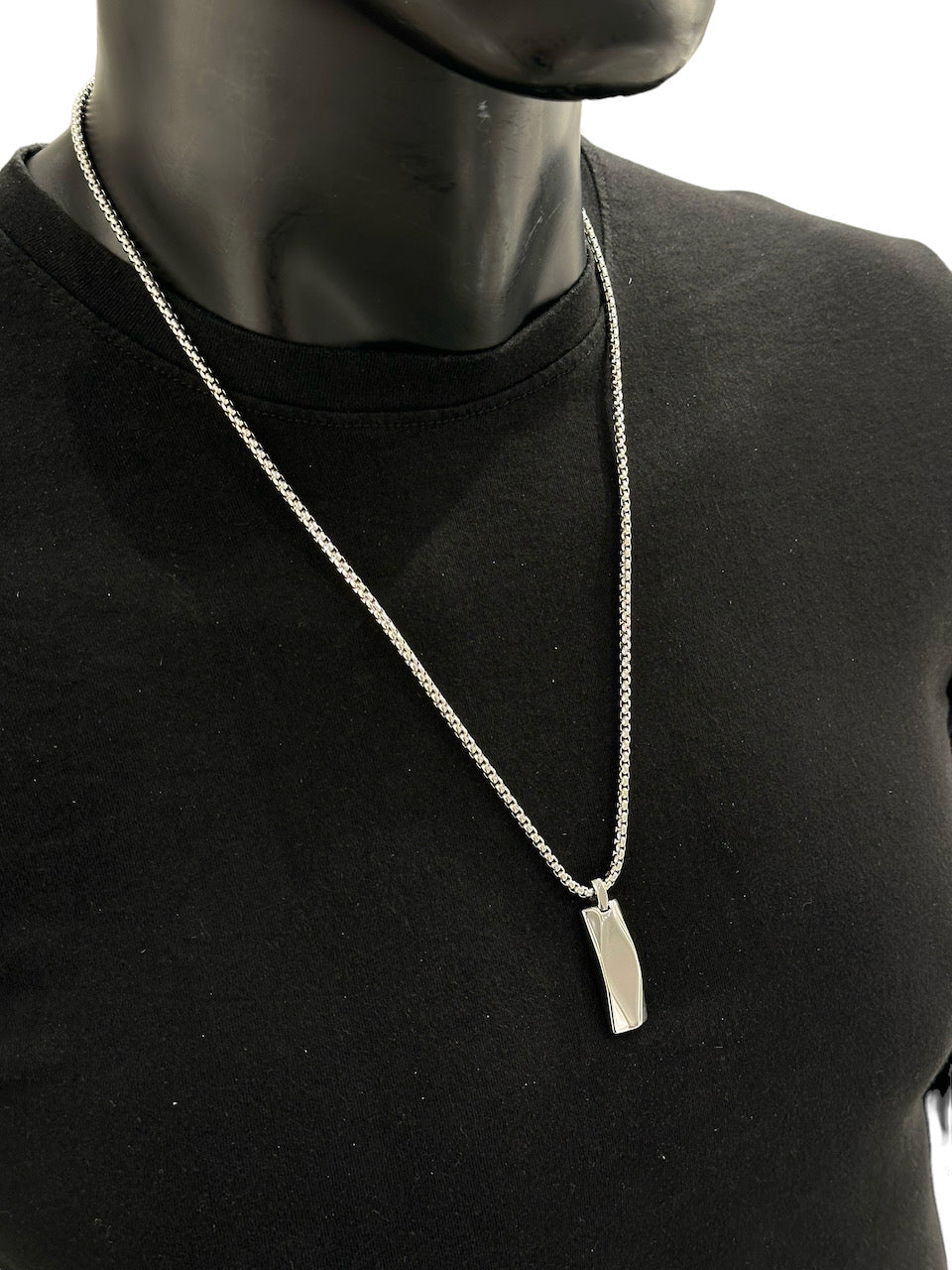 Collier pendentif argent