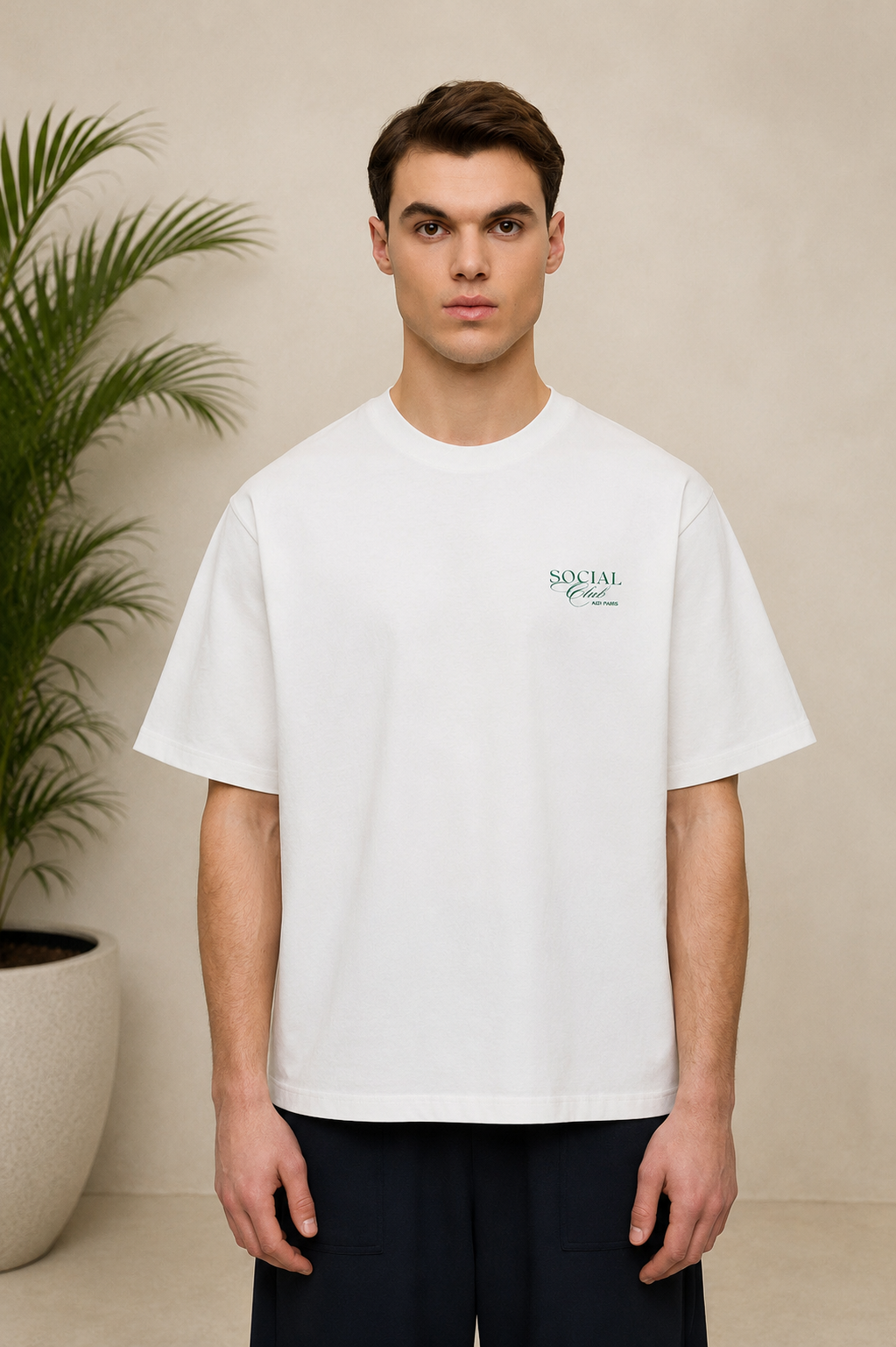 T-Shirt Social Club blanc