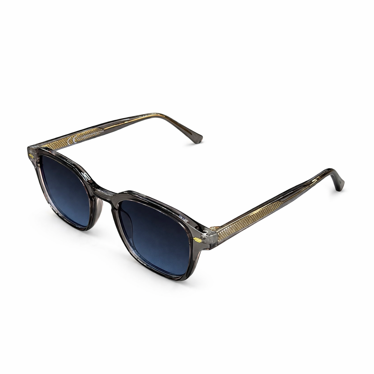 Lunette Dubaï Gris / Bleu foncé