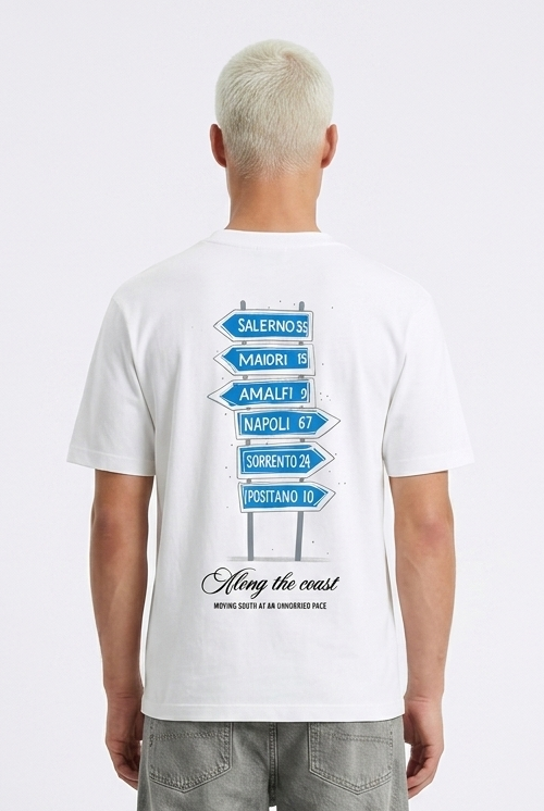 T-shirt Coast blanc
