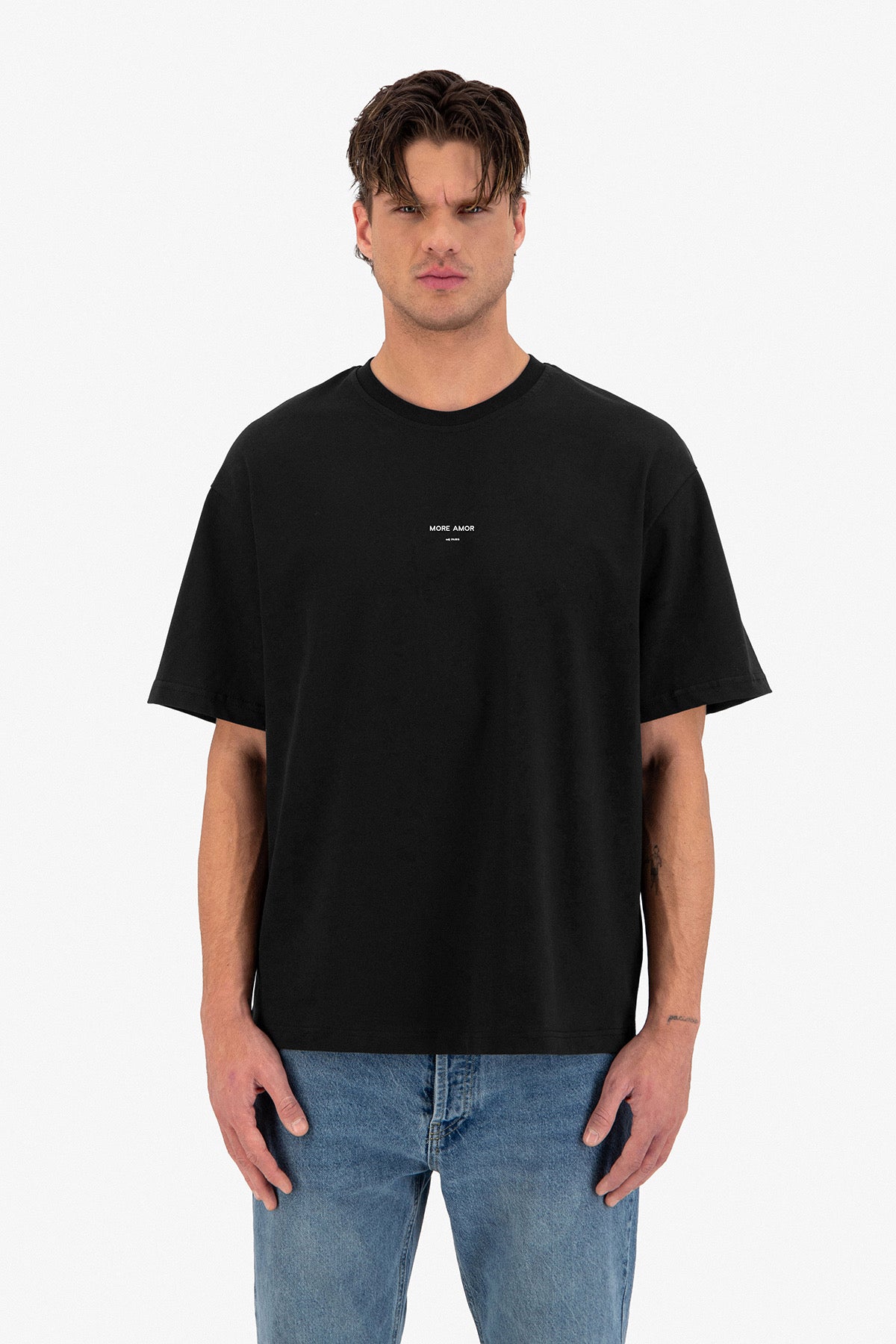 T-Shirt Por Favor noir