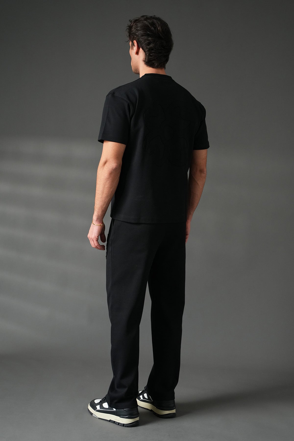 Ensemble T-shirt + pant trèfle noir