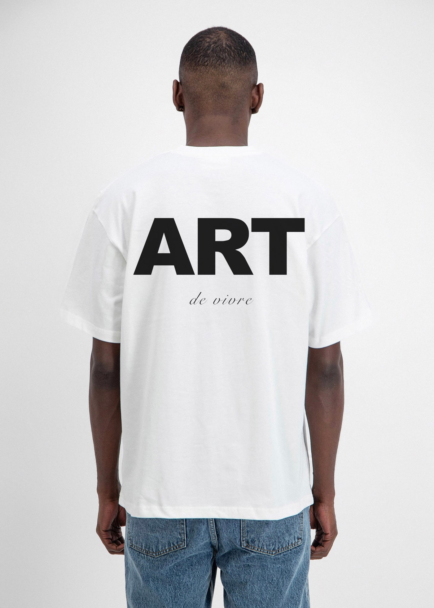 T-shirt ART blanc