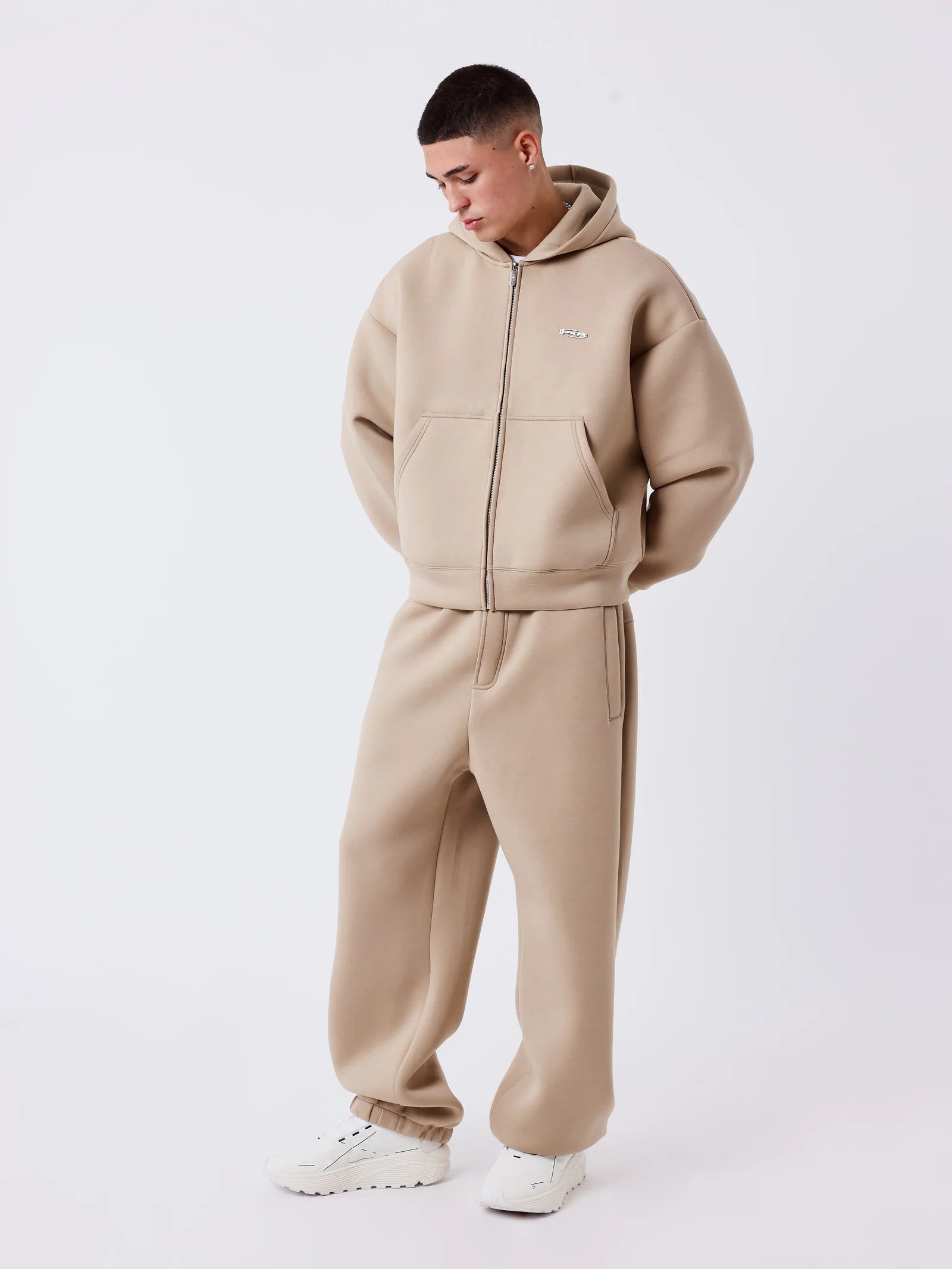 PXP - Pantalon jogging Néoprène beige