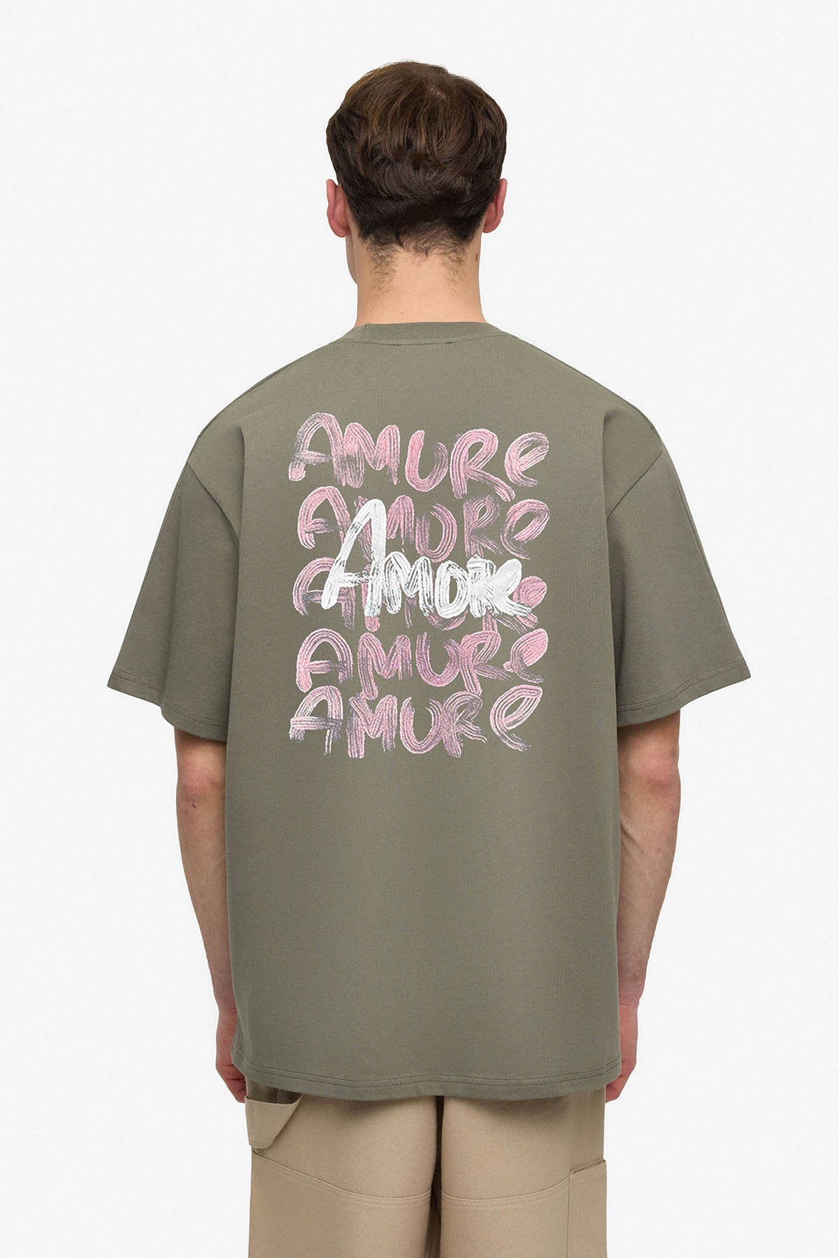 T-shirt Mi Amore kaki