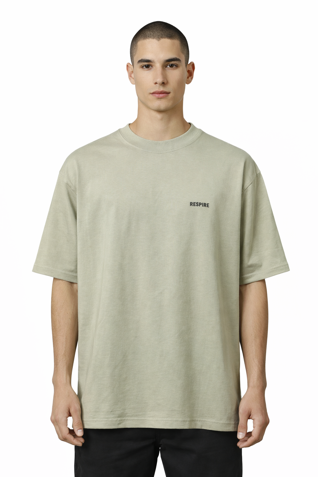 T-shirt oversize RESPIRE kaki