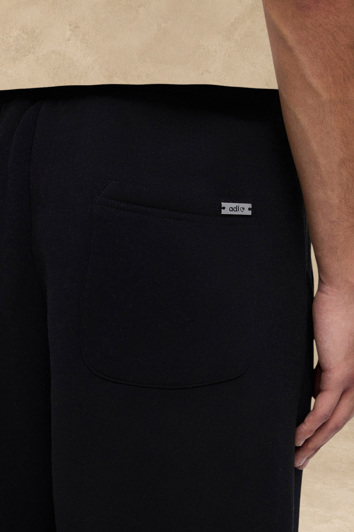 Pantalon jogging large noir
