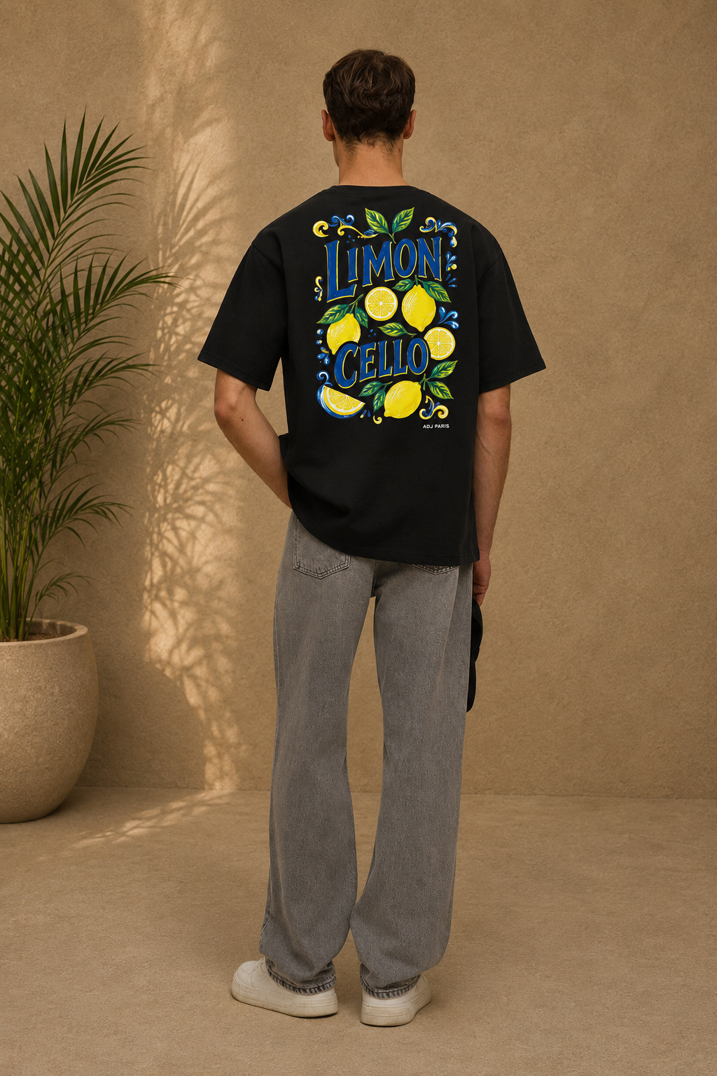 T-shirt Limoncello noir