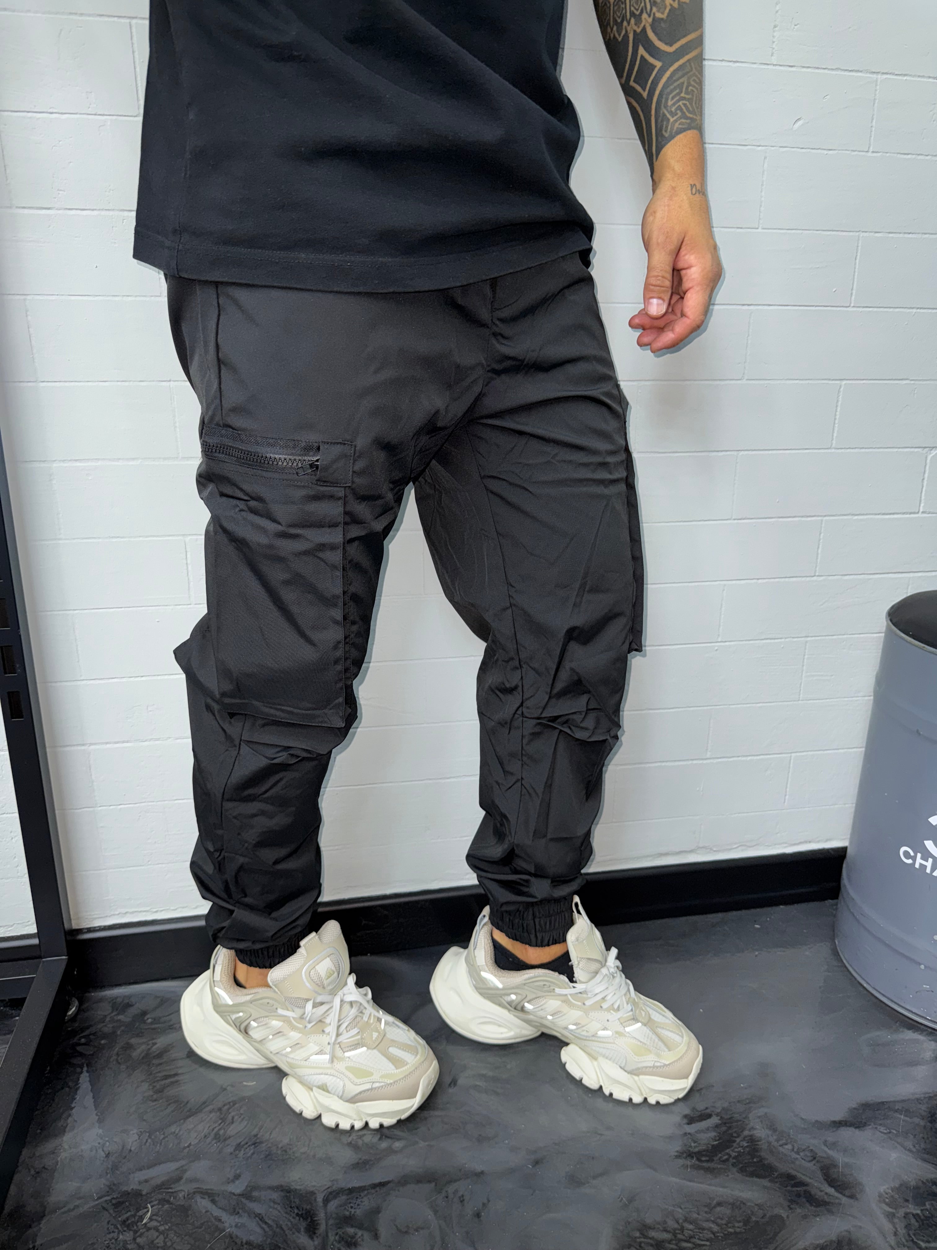 Cargo zip noir