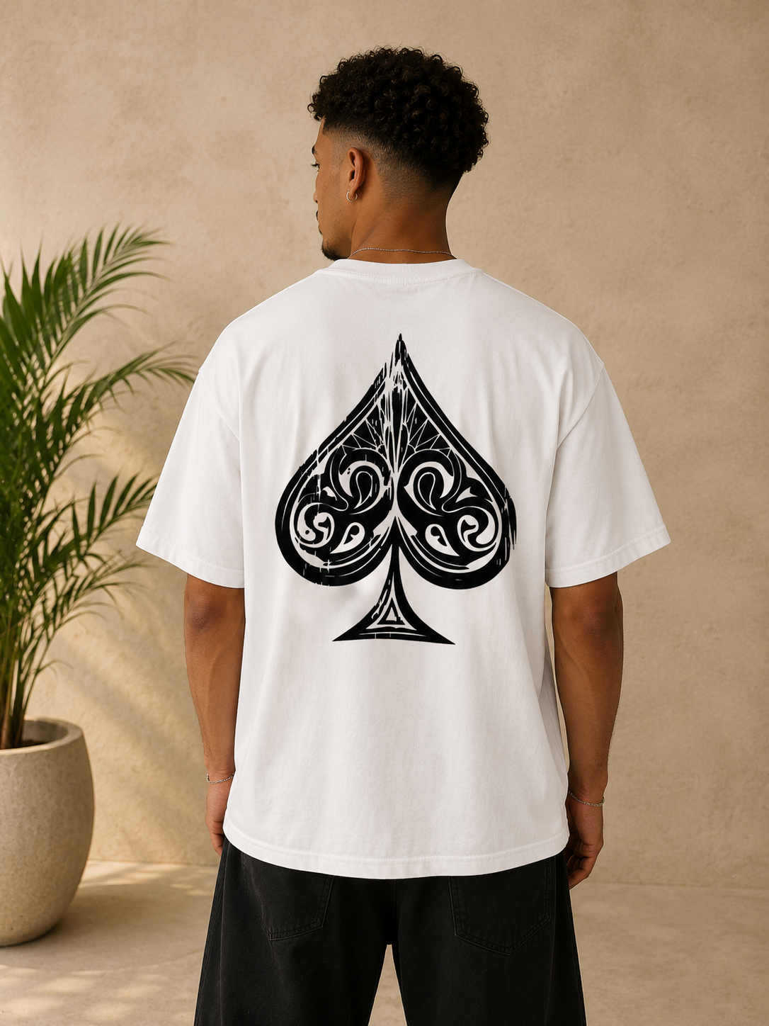 T-shirt Asdepic Signature blanc