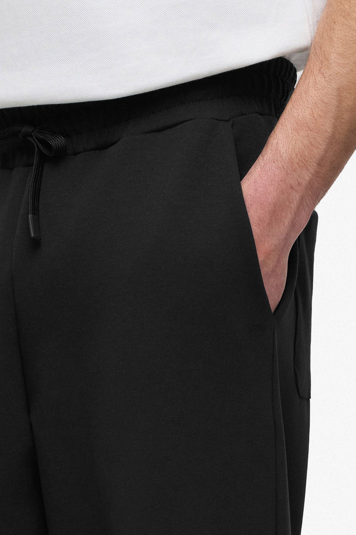 Pantalon jogg loose noir