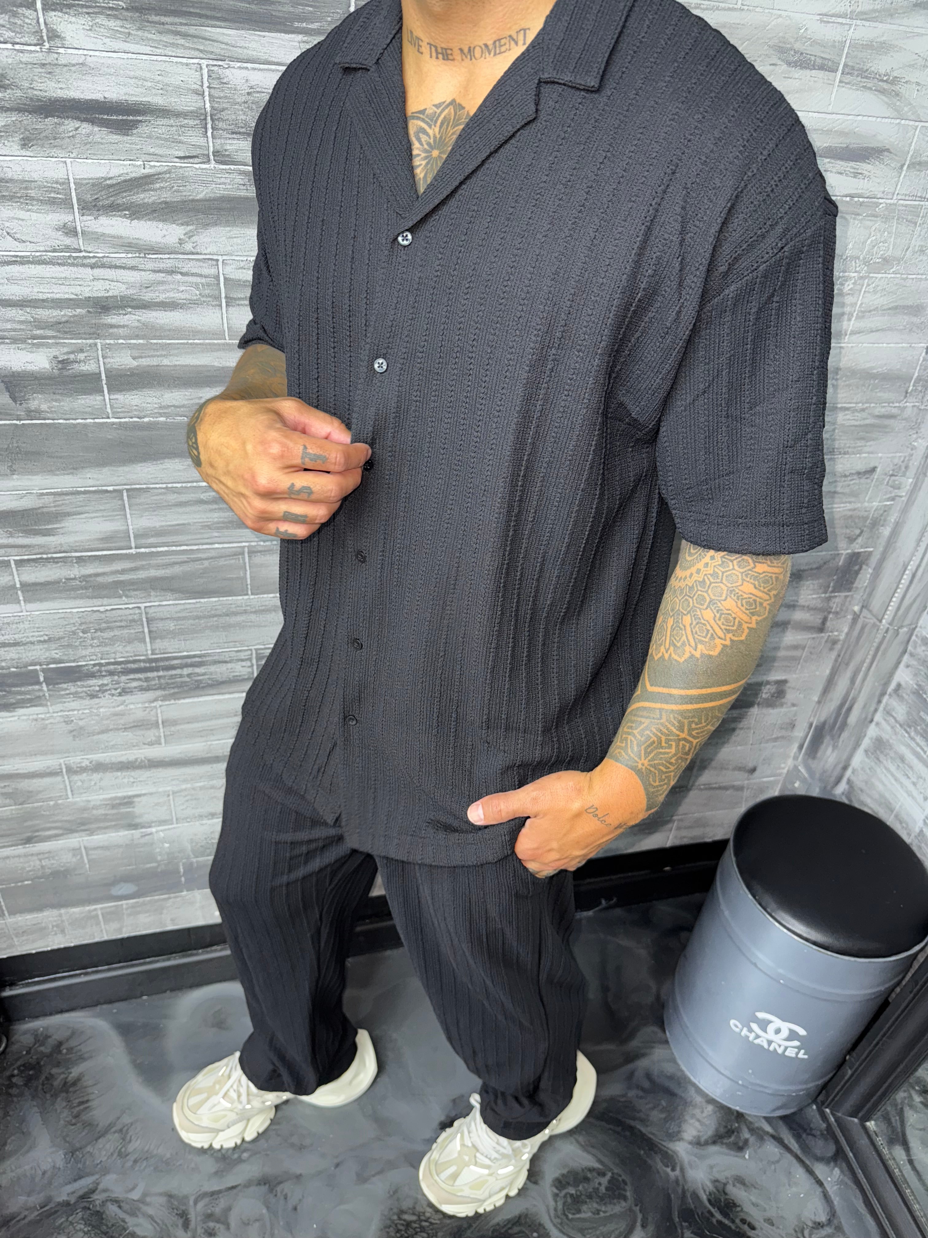 Chemise Palma noir