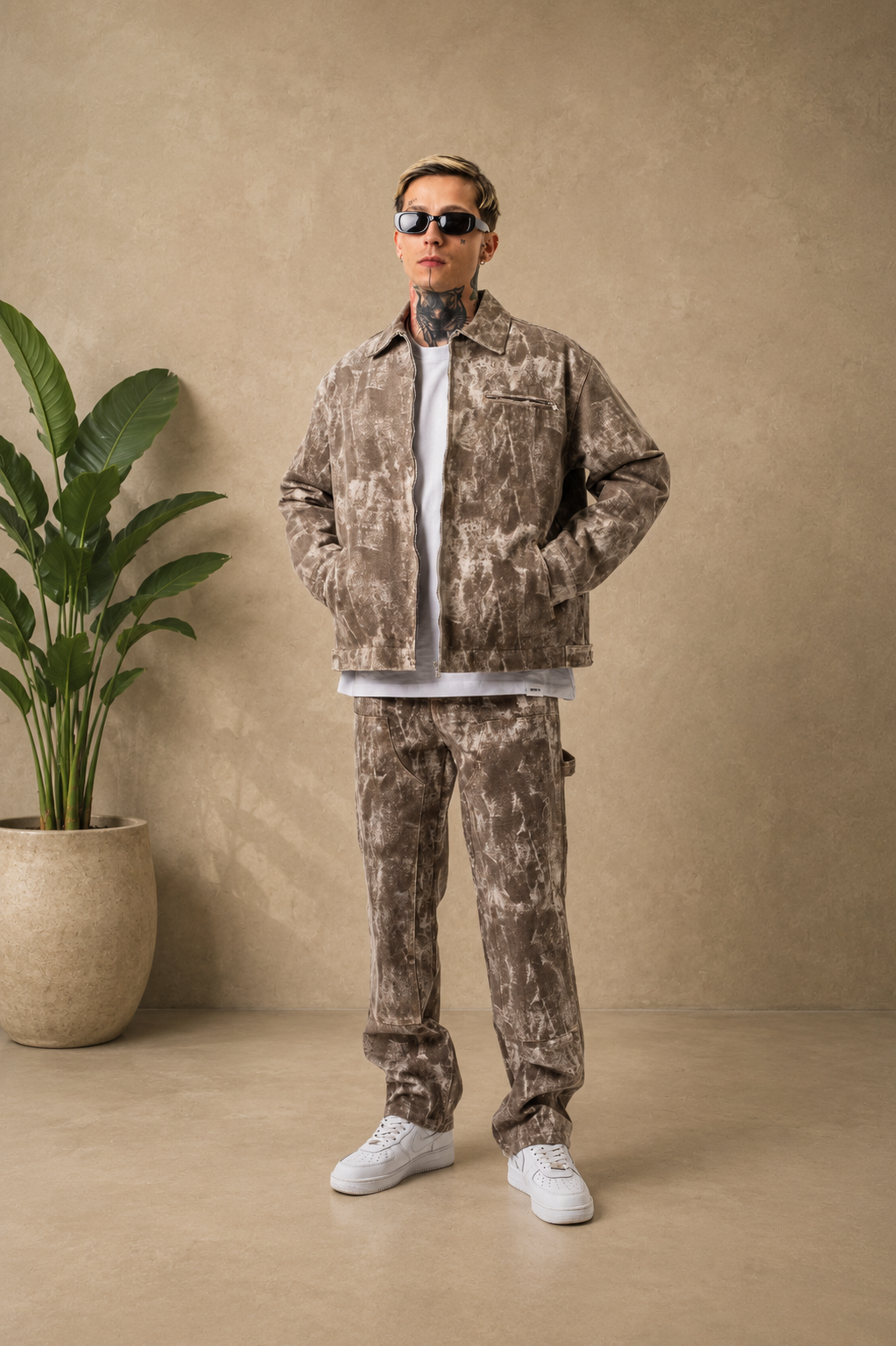 Ensemble Madrid denim beige