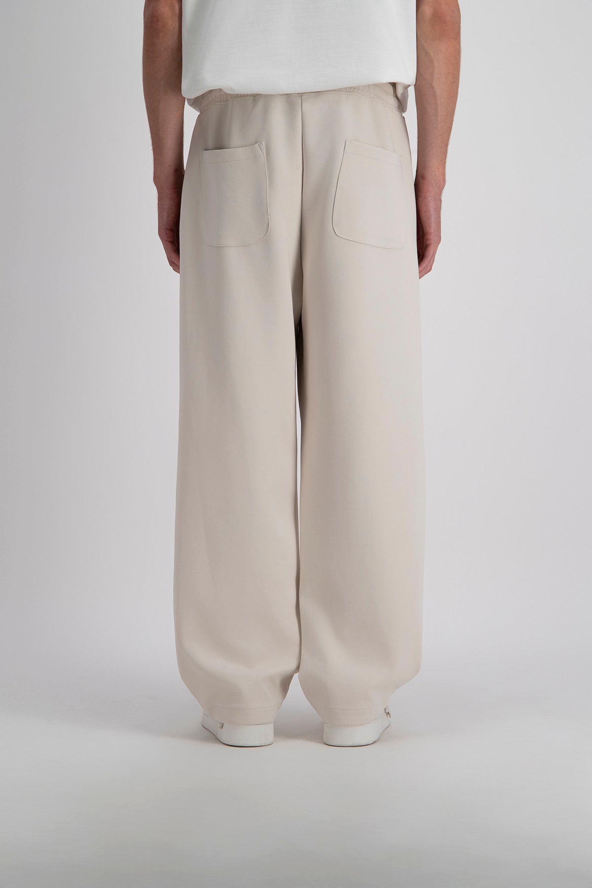 Pantalon jogg loose beige