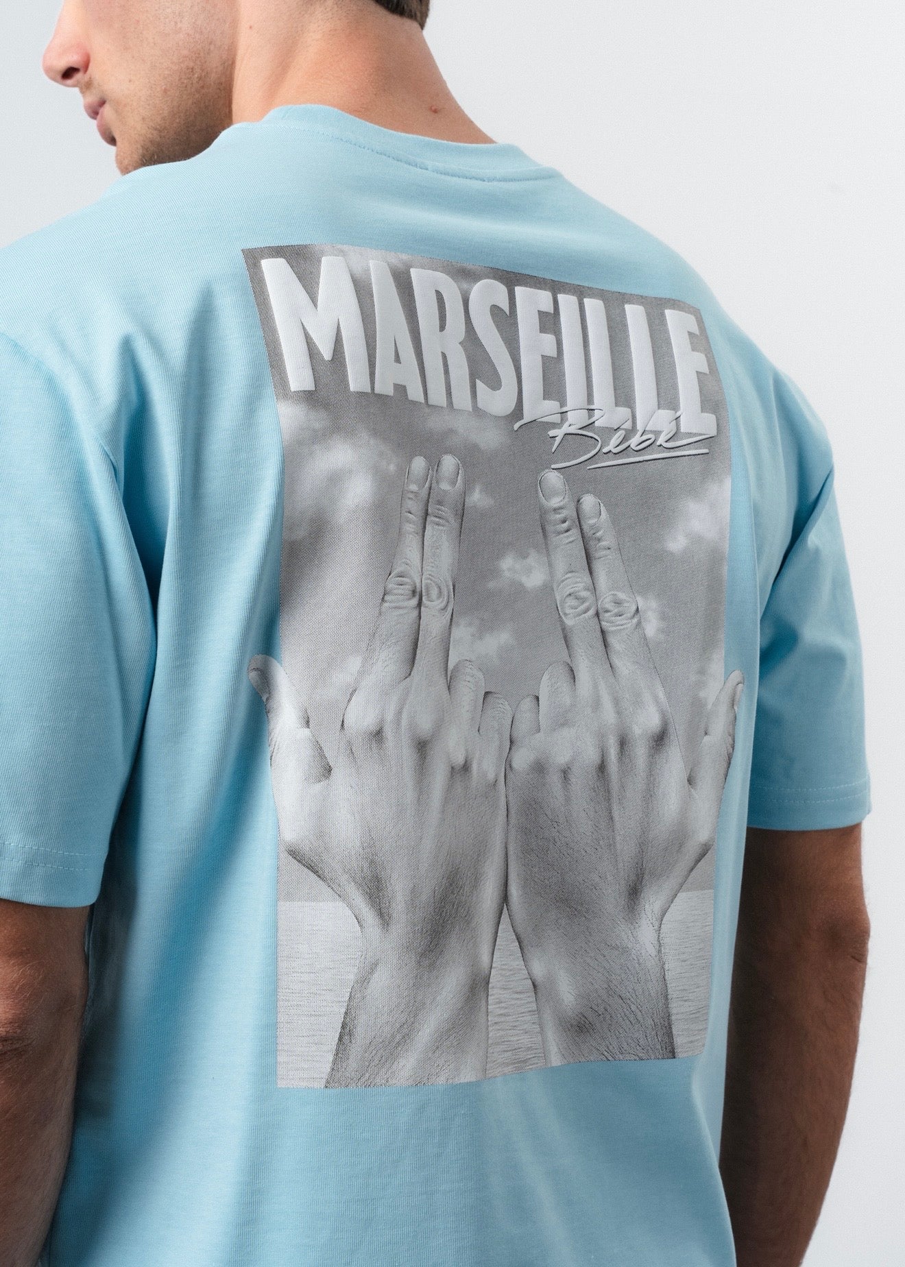 T-Shirt Marseille Jul bleu