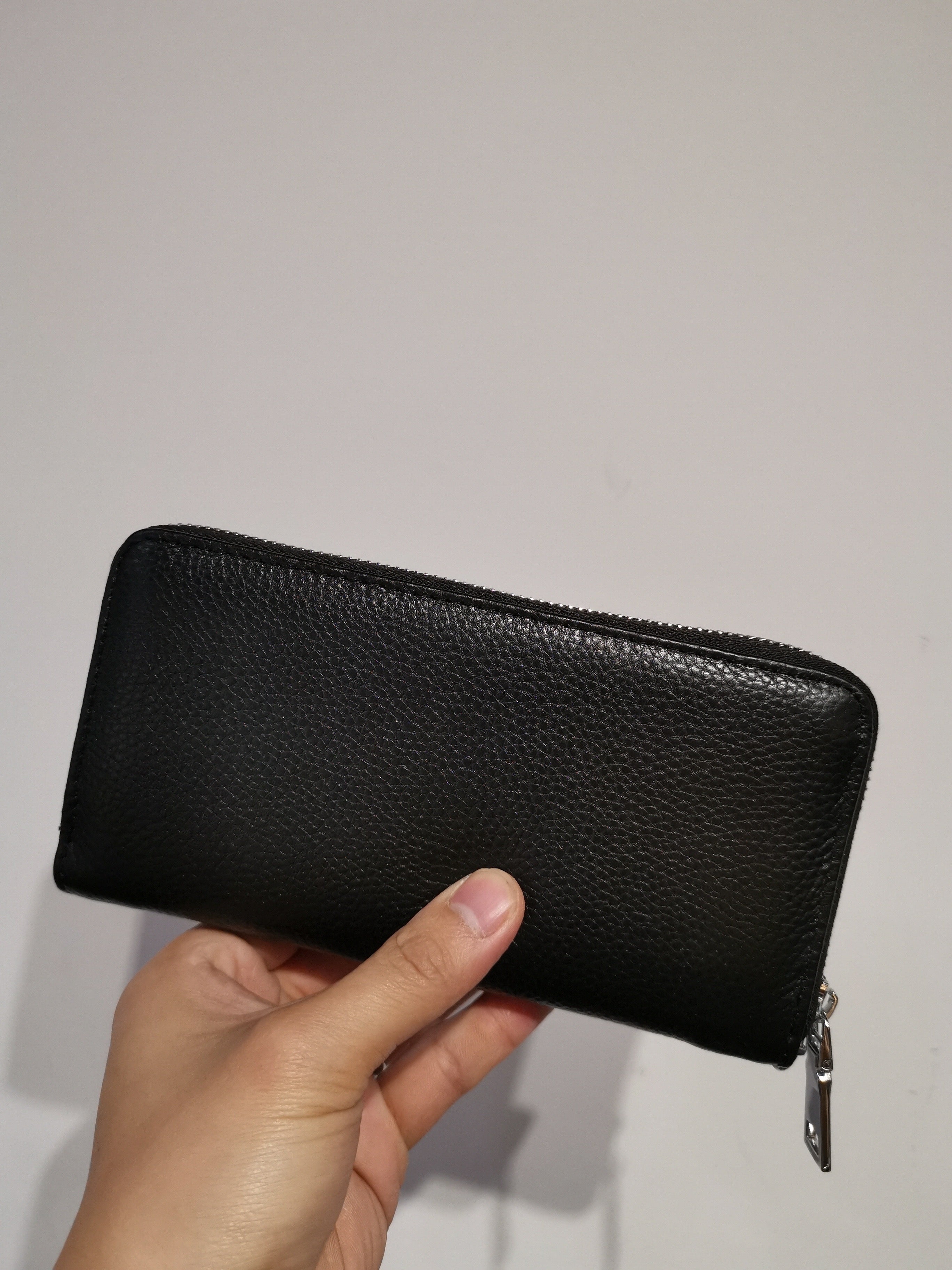 Pochette zip noir