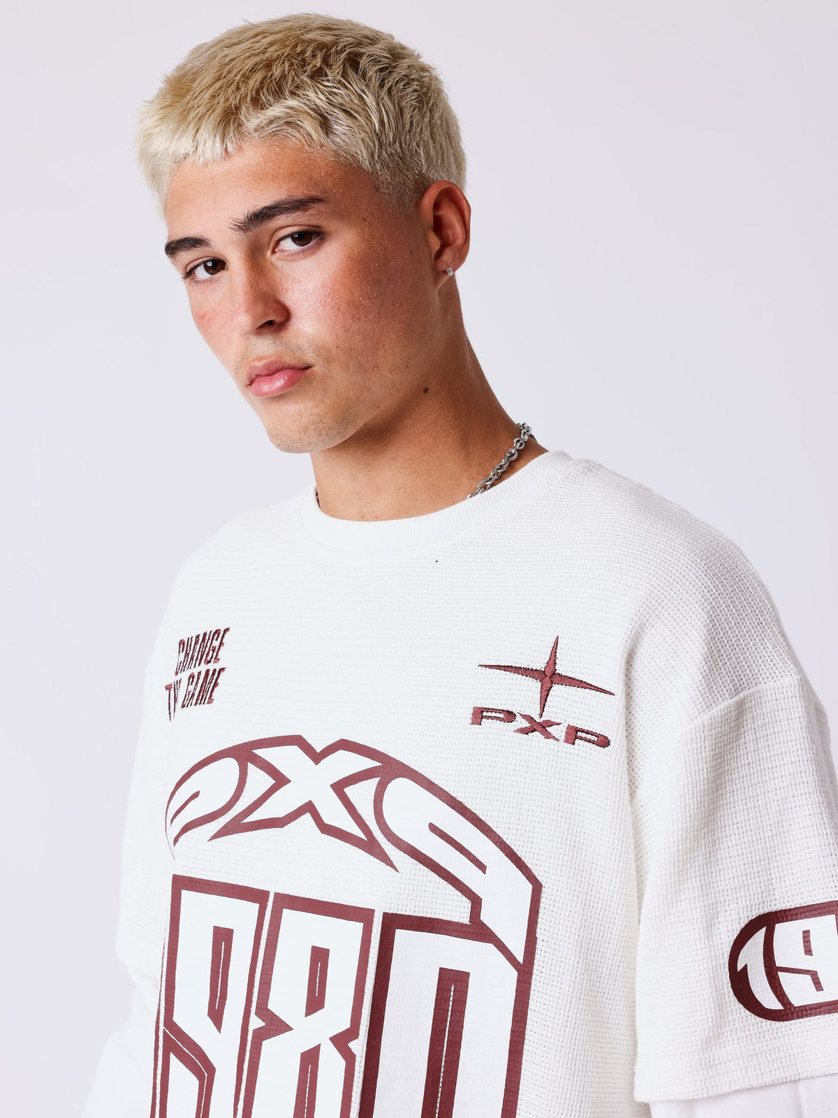 PXP - T-SHIRT MANCHE LONGUE  MATCHDAY BLANC