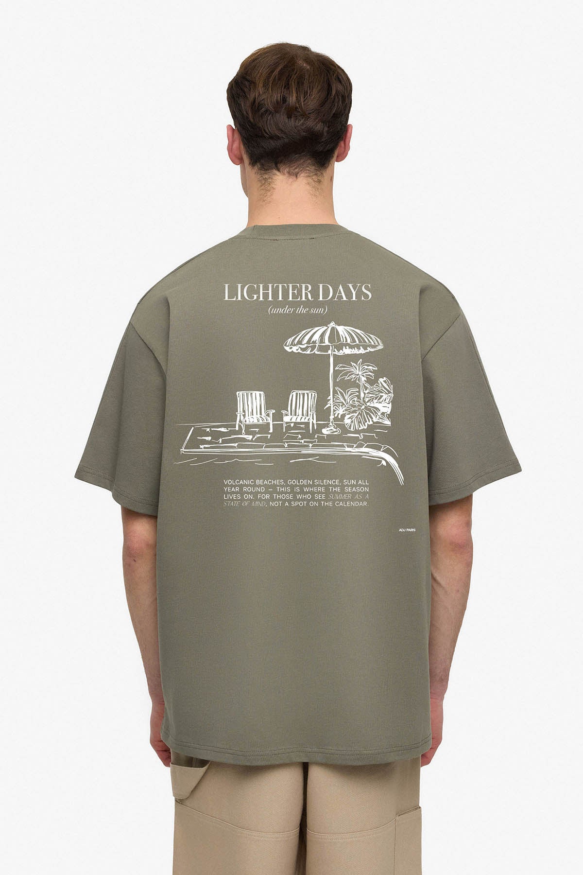 T-Shirt Lighter Days kaki